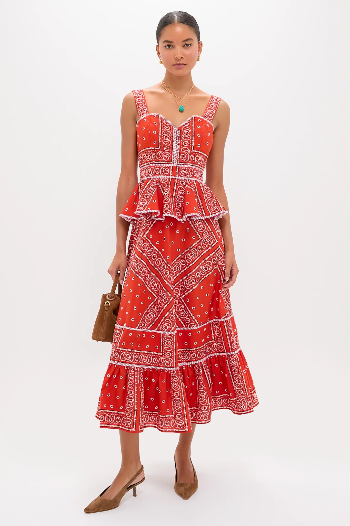Aces Wild Red Lacey Dress - Image 2