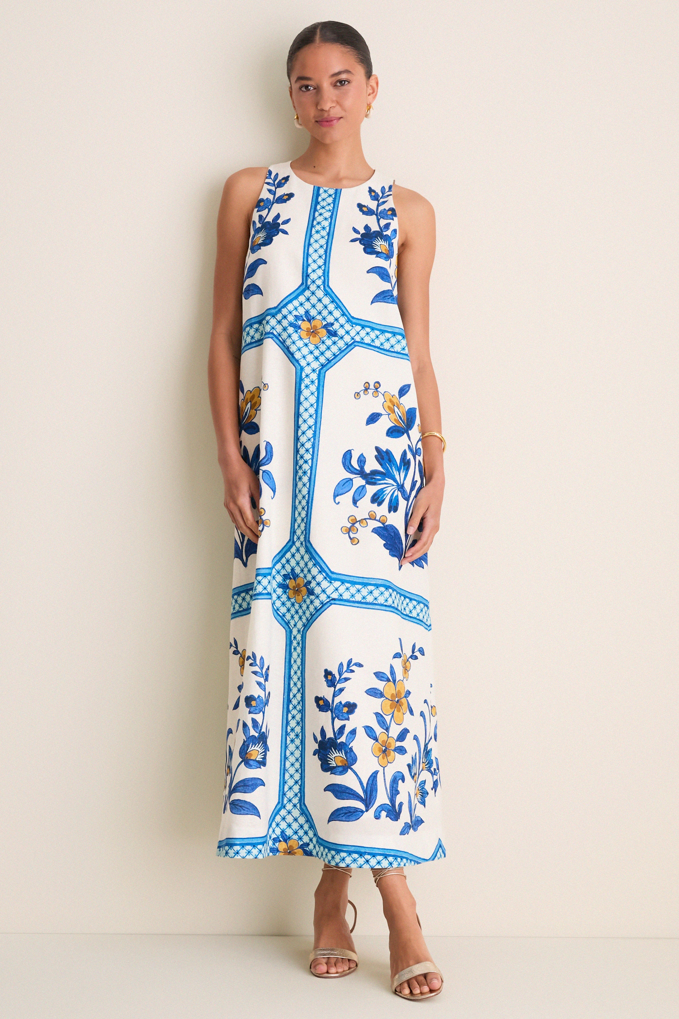 Amalfi Tile Portia Dress - Image 7