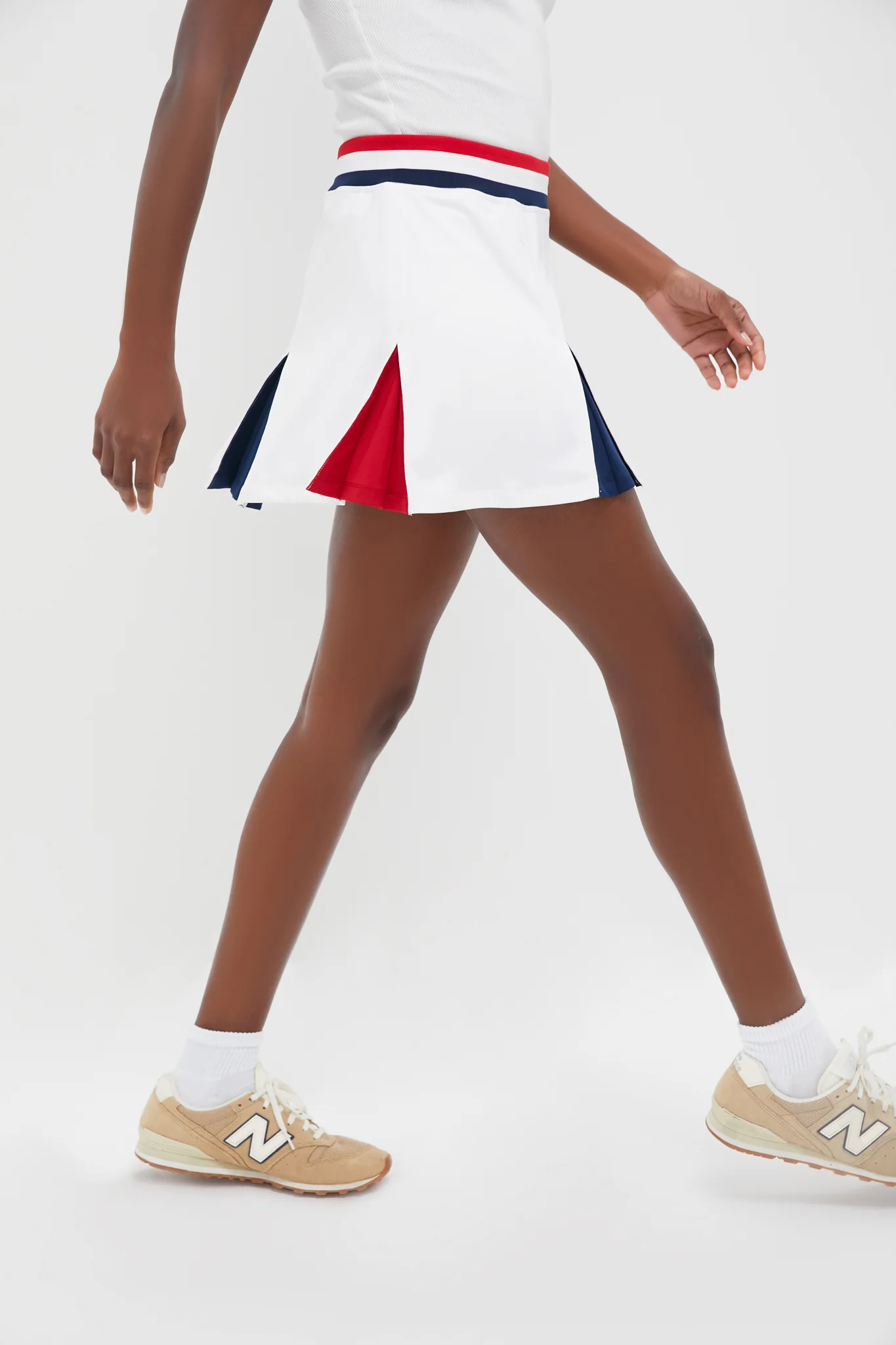Americana 14 Inch Performance Stretch Woven Carly Tennis Skirt - Image 2