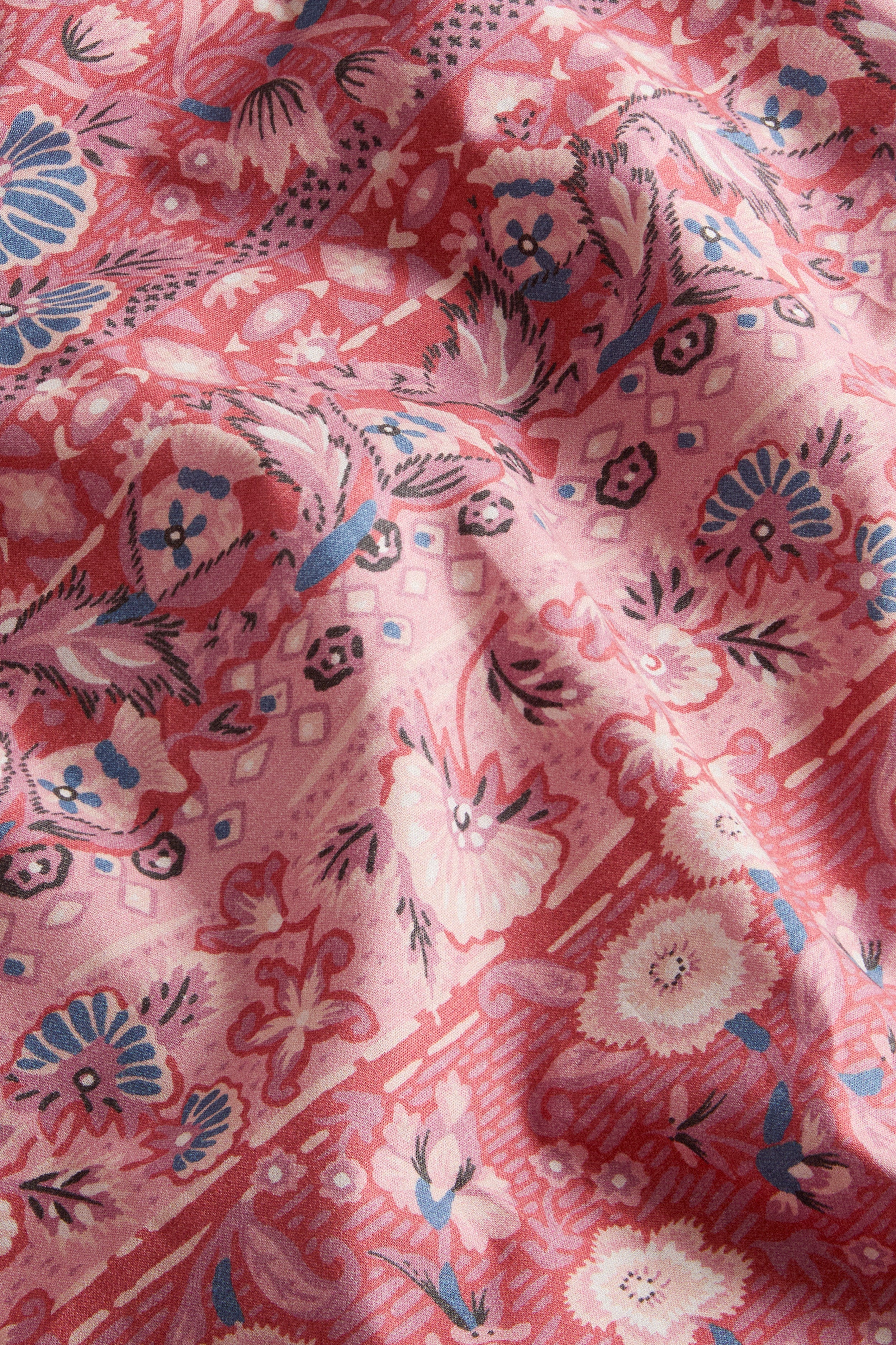 Americana Batik Stripe Printed Napkins Set of 4 - Image 2