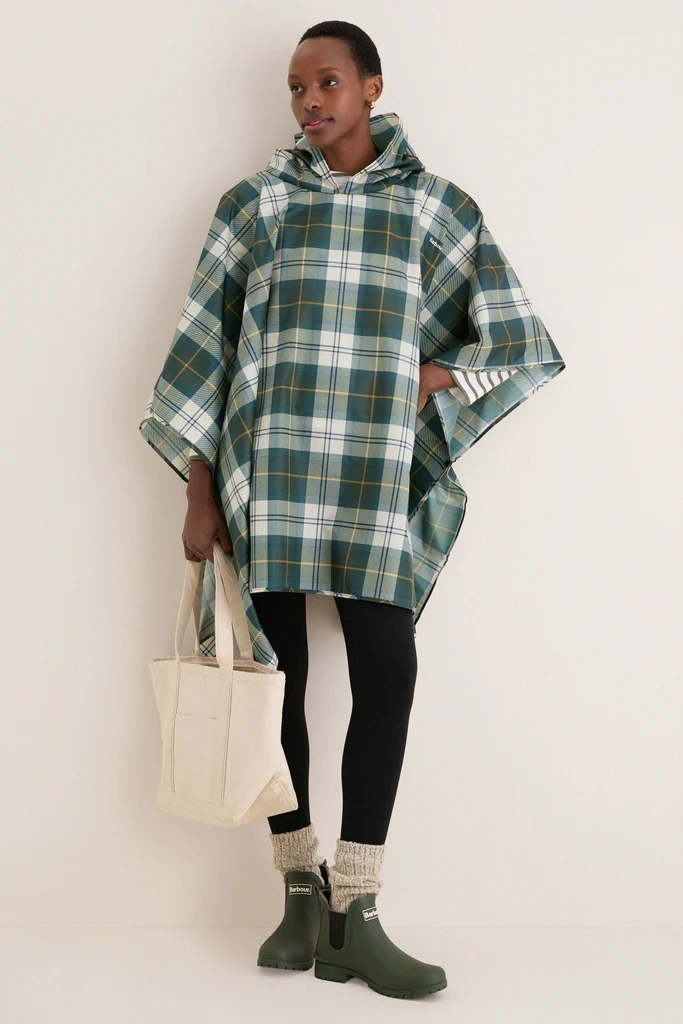 Ancient Tartan Showerproof Poncho - Image 2