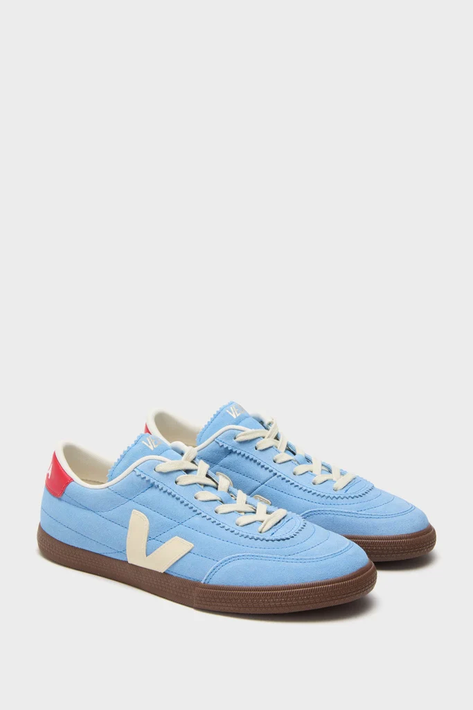 Aqua Pierre Bark Suede Panenka Sneakers - Image 4