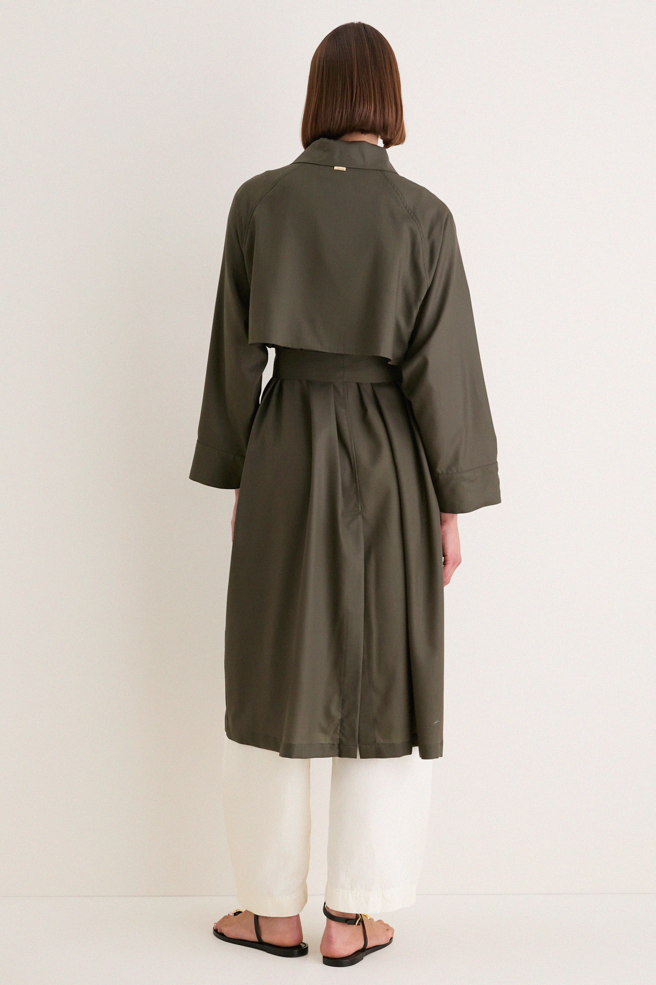 Army Green Tropical Coat - Image 4