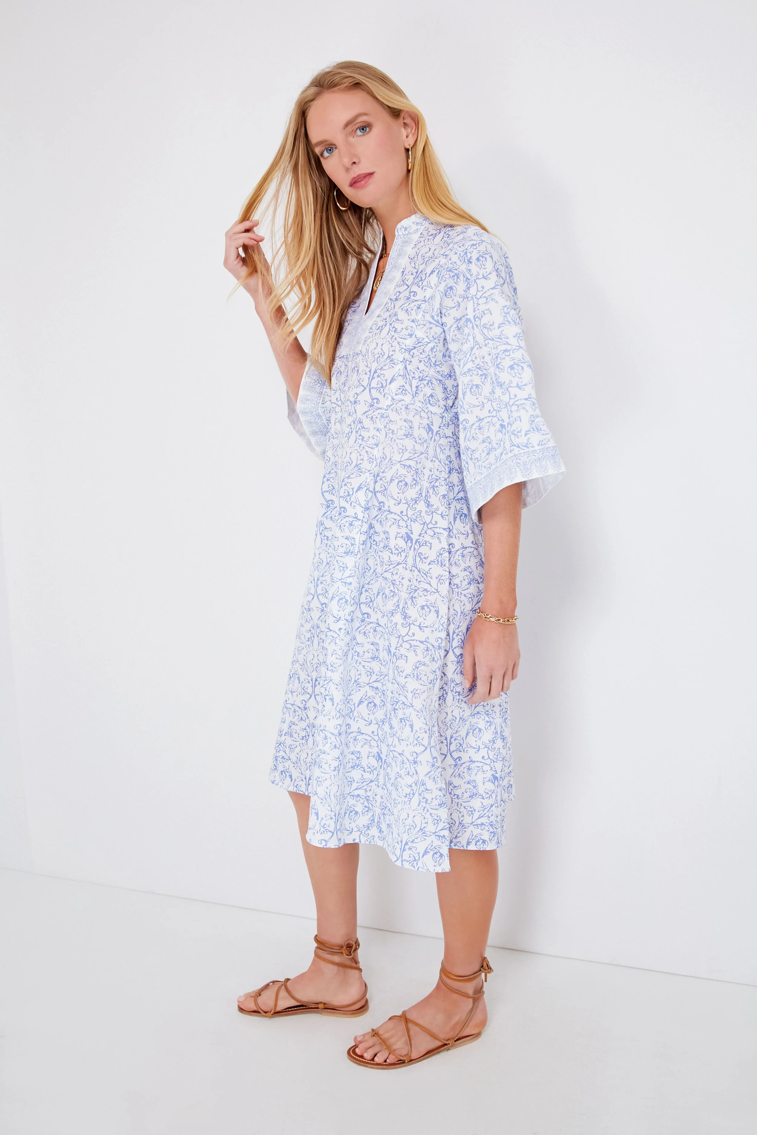 Baby Lavender Rachel Midi Dress - Image 3