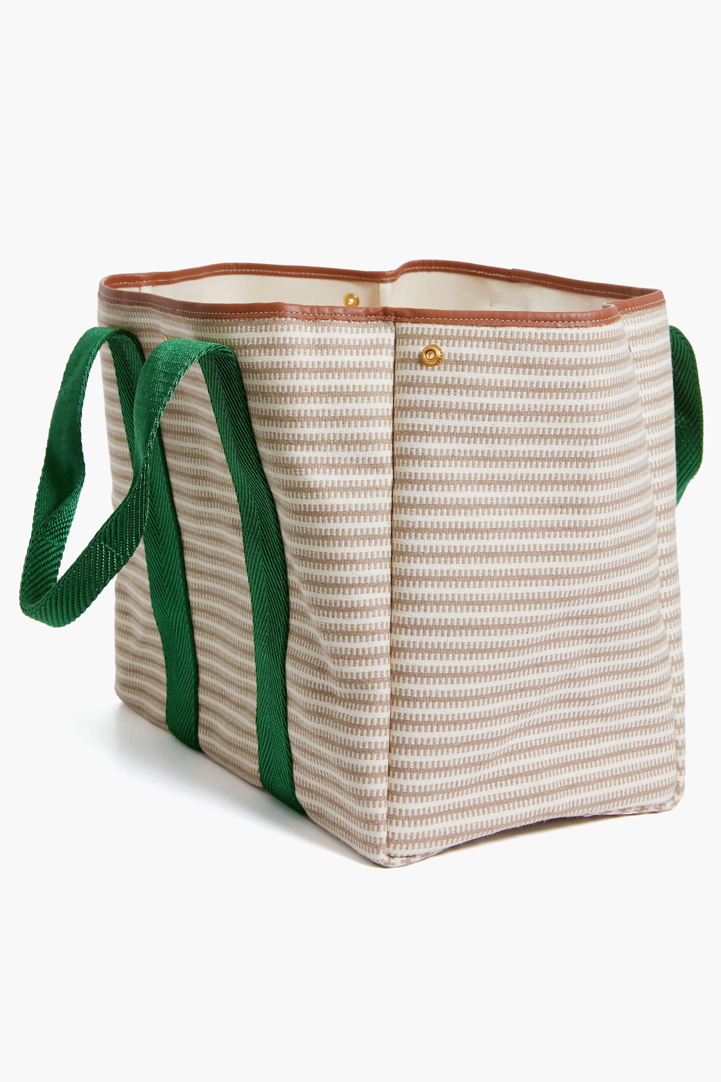 Beige Traversee L Zip Tote - Image 6