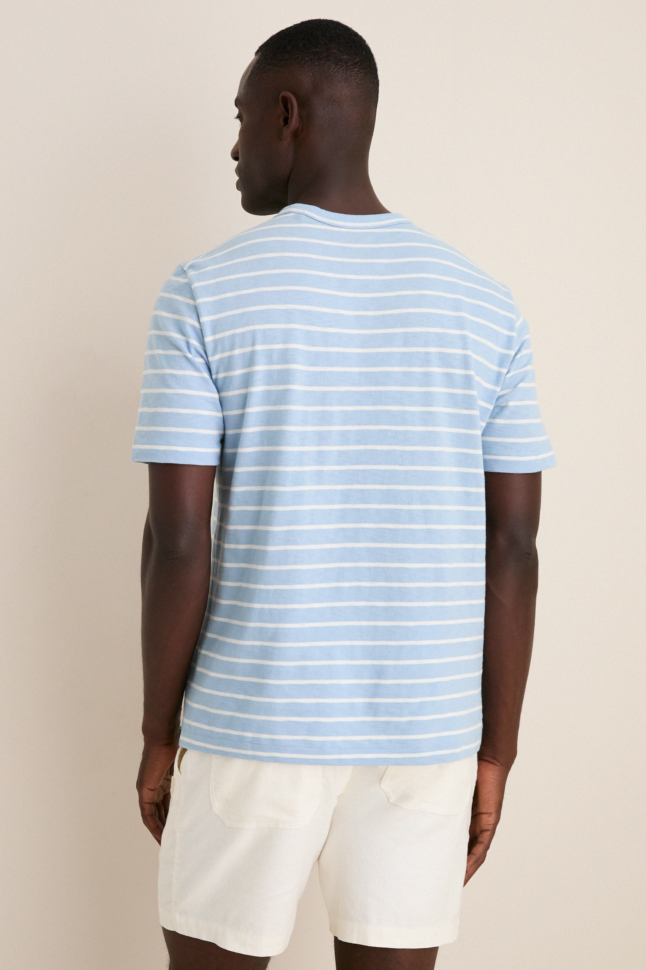 Bermuda Sail Stripe Sunwashed Tee - Image 4