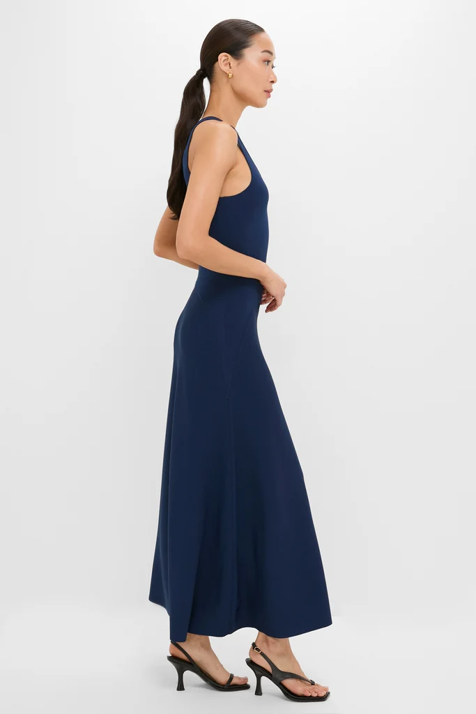 Berry Blue Wells Maxi Dress - Image 3