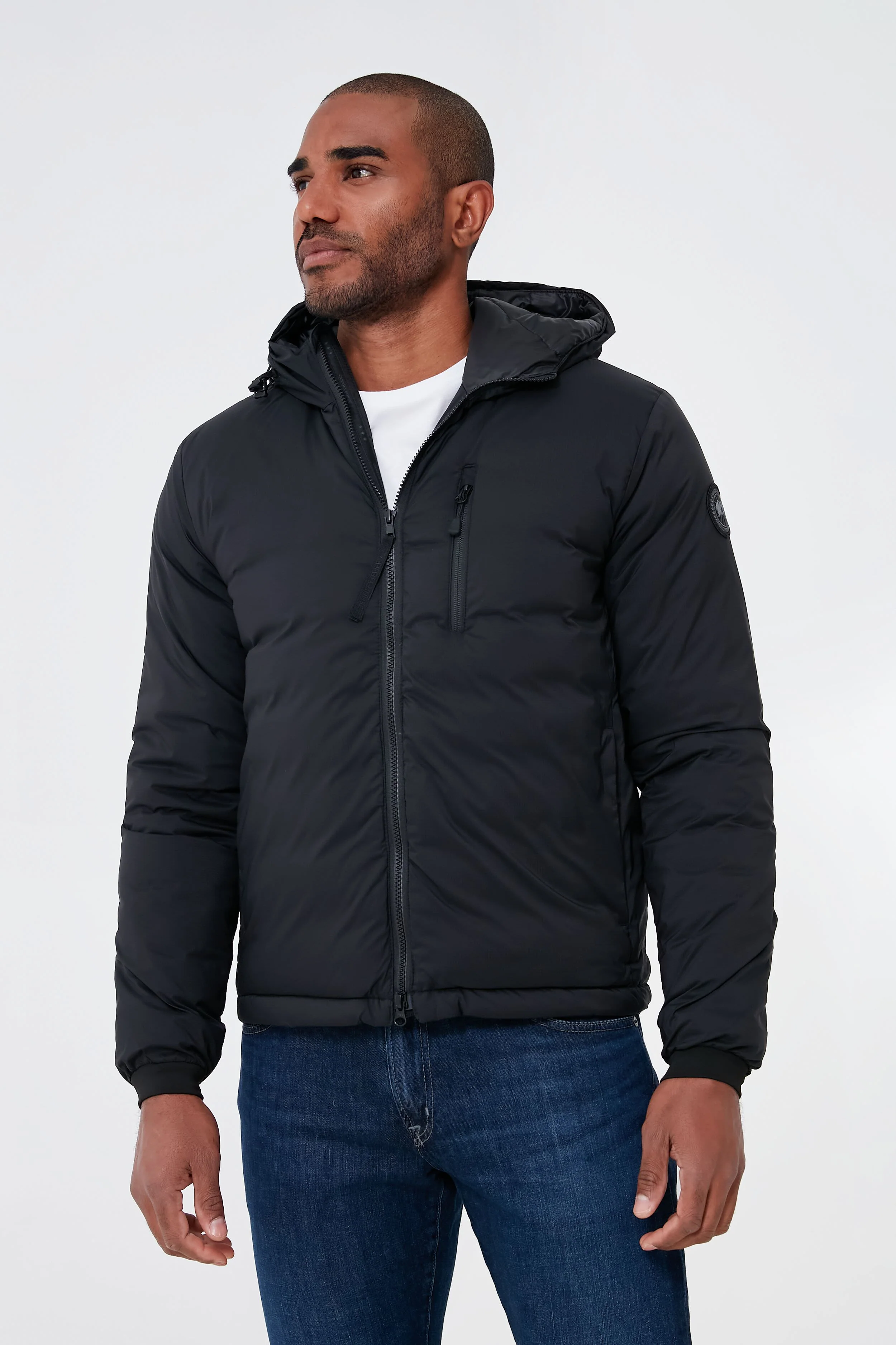 Black Black-Label Lodge Down Hoody