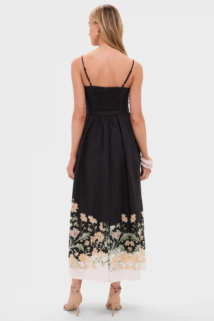 Black Ginger Olive Iris Midi Dress - Image 5