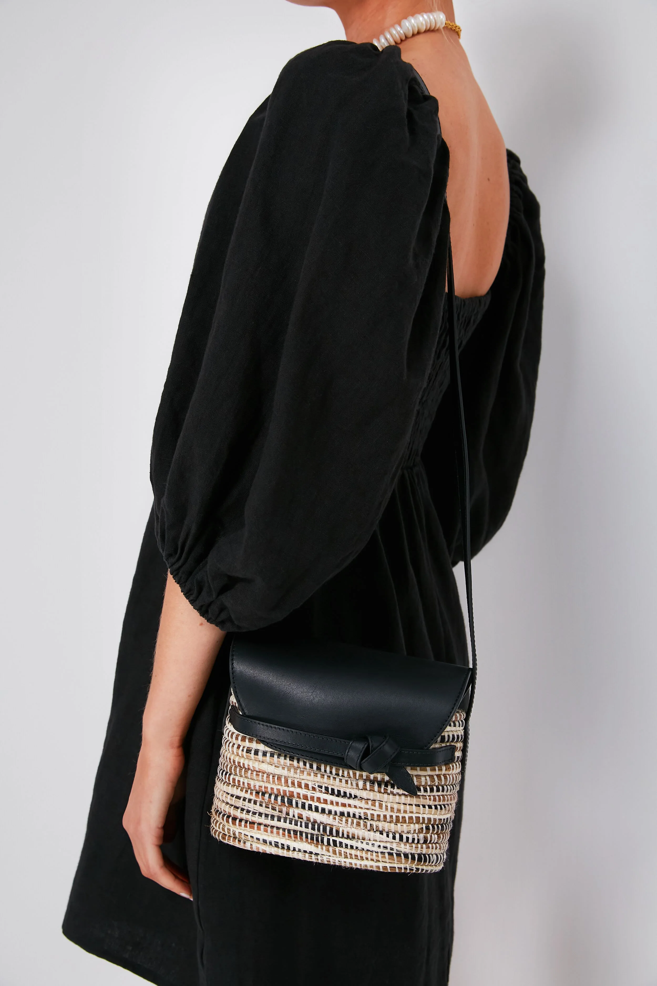 Black Melange Crossbody - Image 2