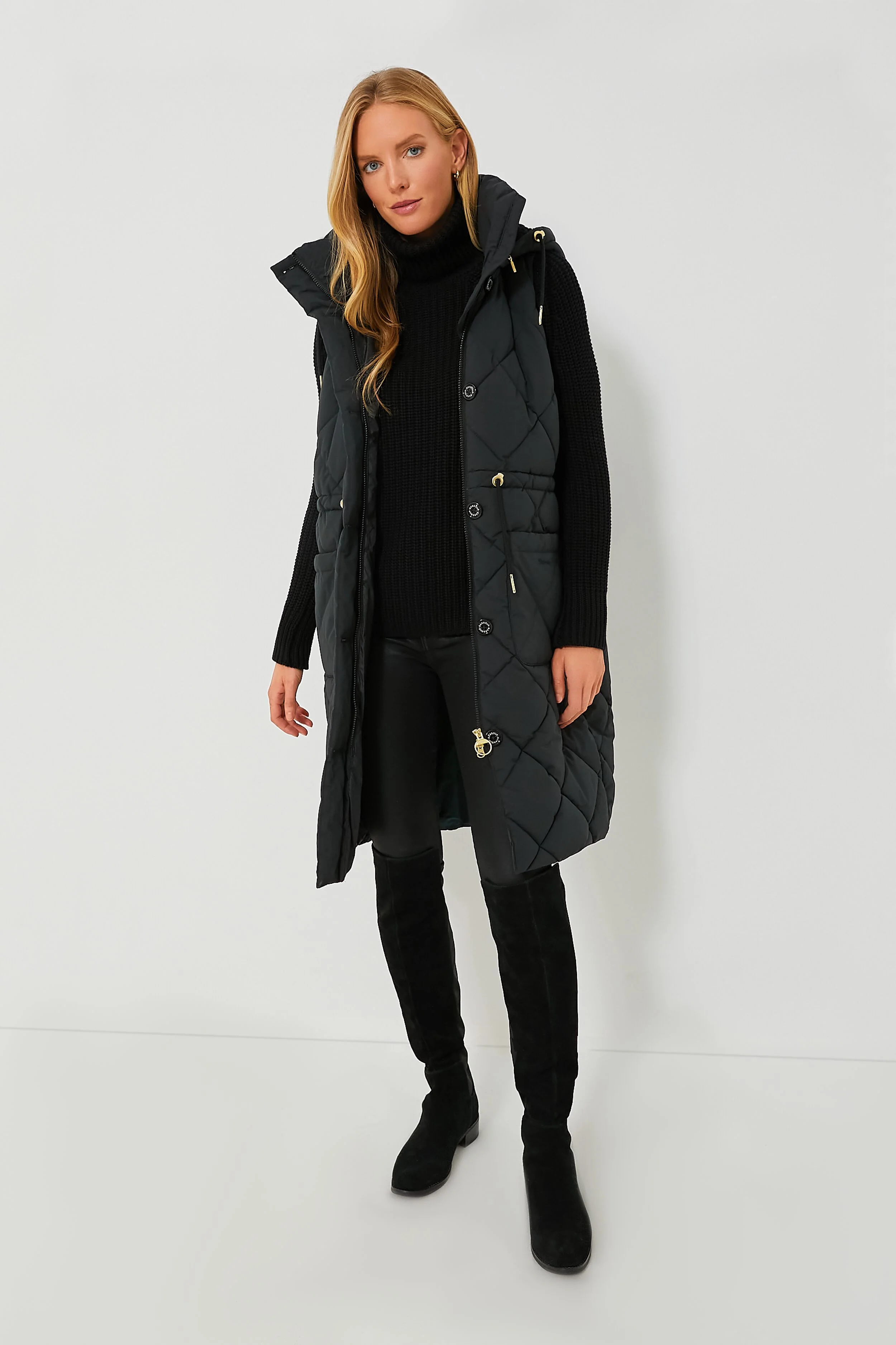 Black Orinsay Gilet - Image 2