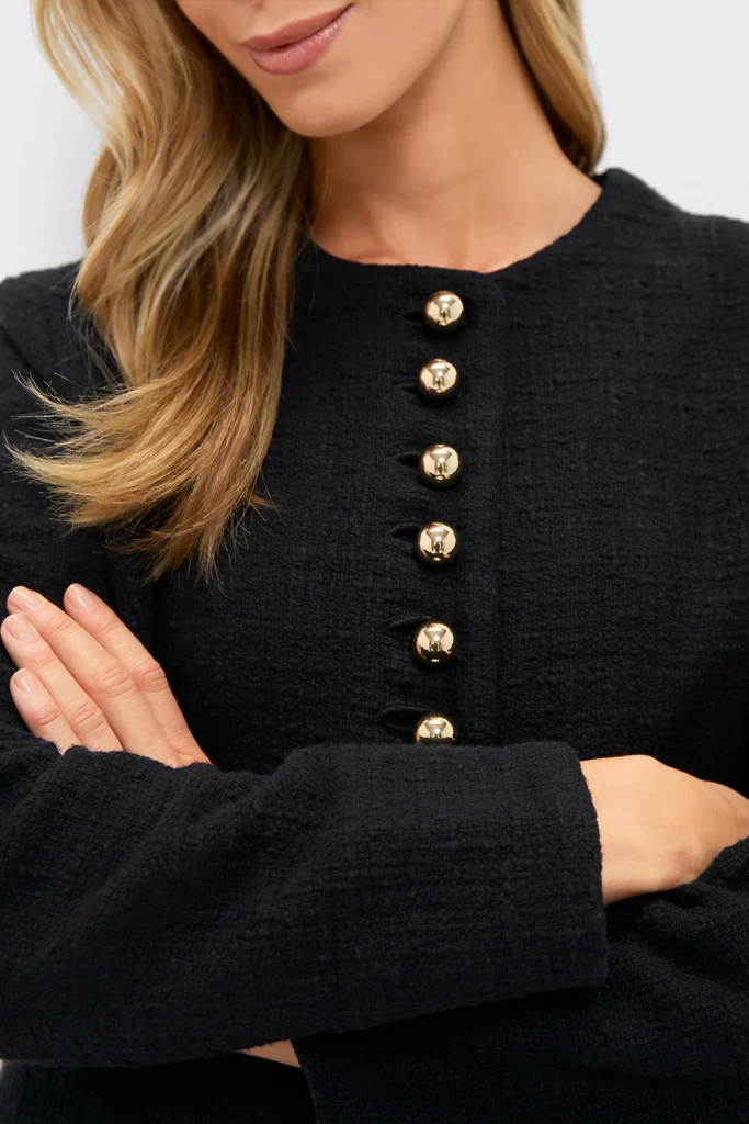 Black Rowan Obsidian Khadi Jacket - Image 2