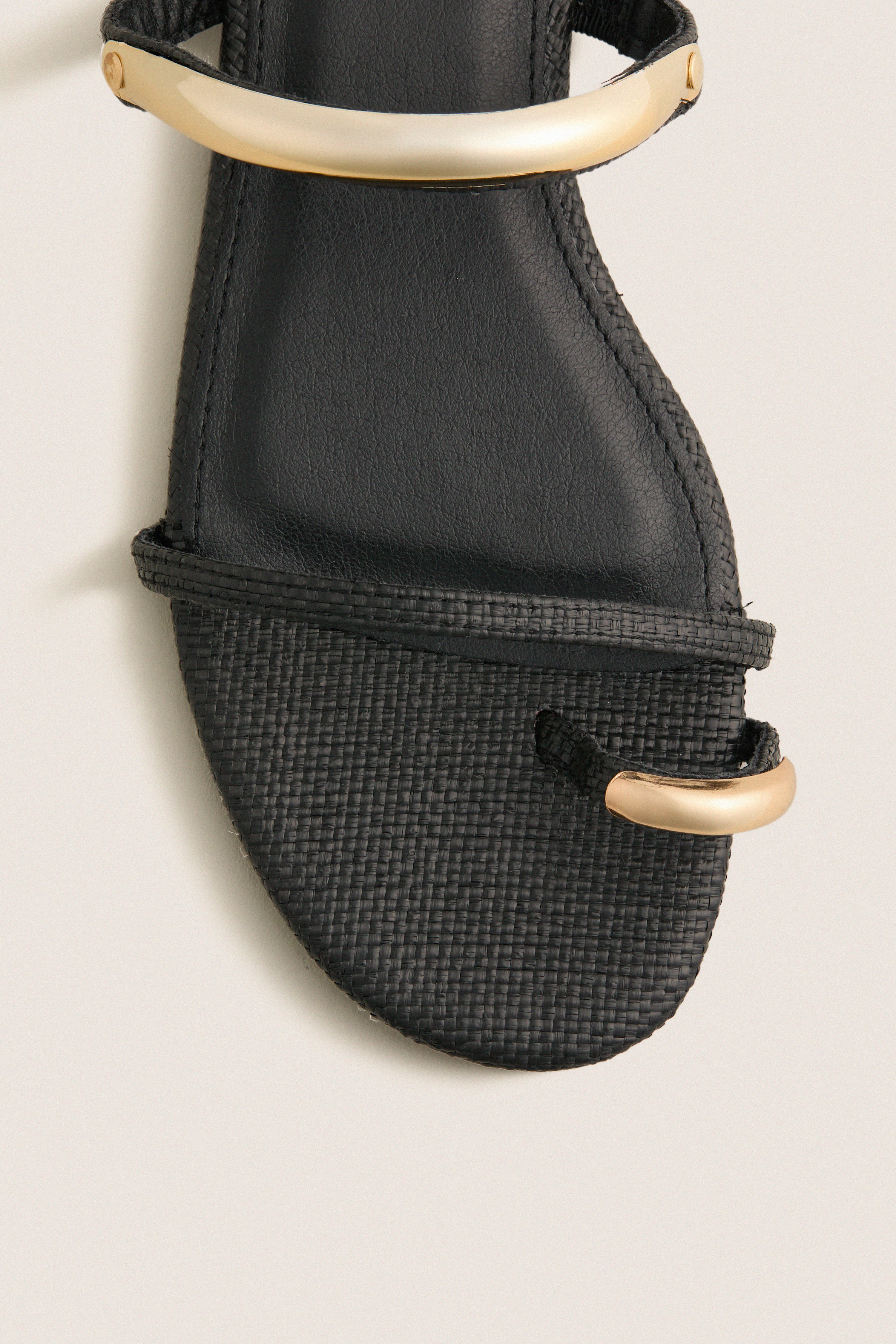 Black Vacay Sandals - Image 4
