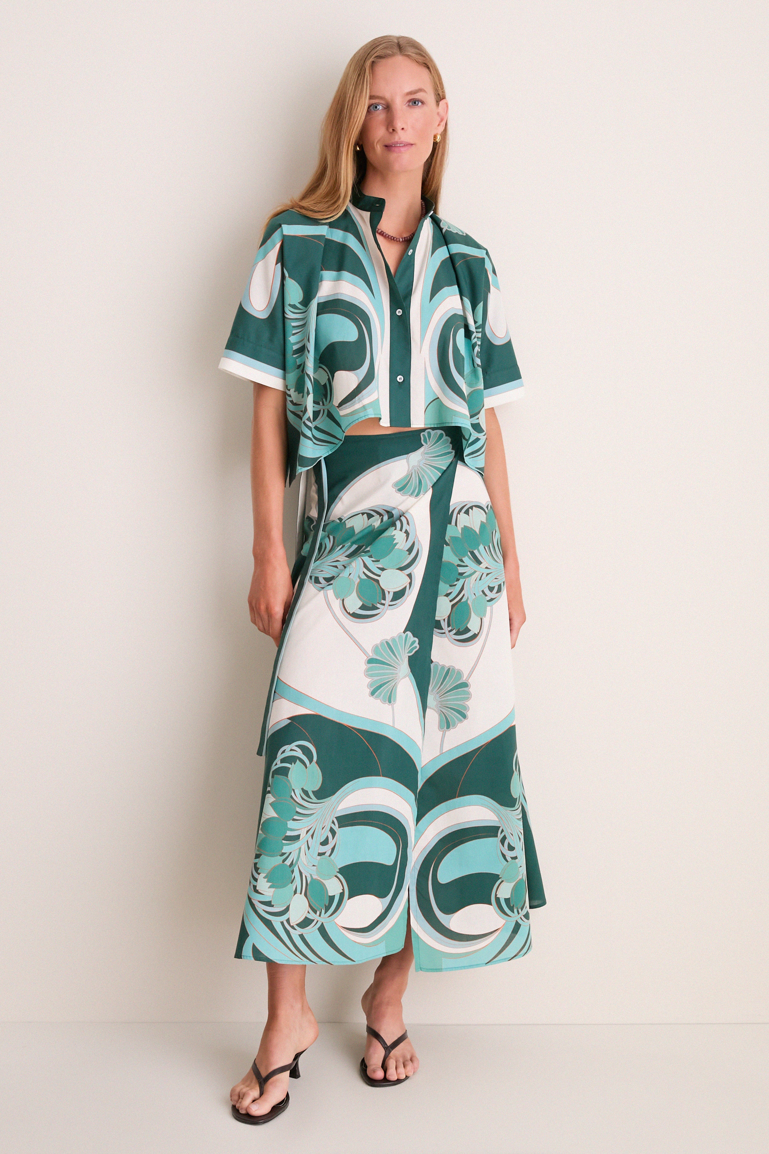 Blooming Tulip Placee Mini Foulard Shirt - Image 6