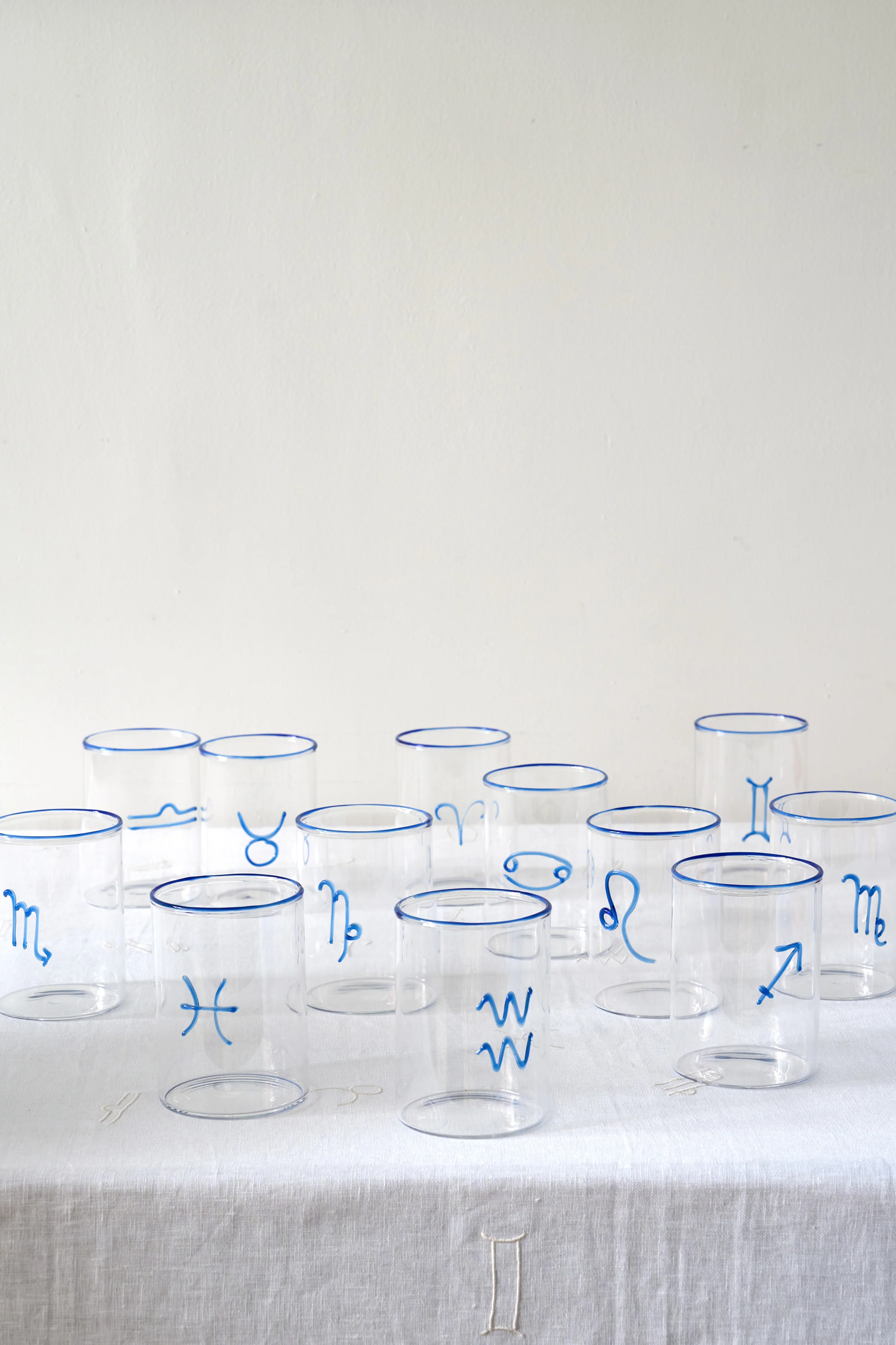 Blue Aries Lowball Glass (Set of 2) - Image 3