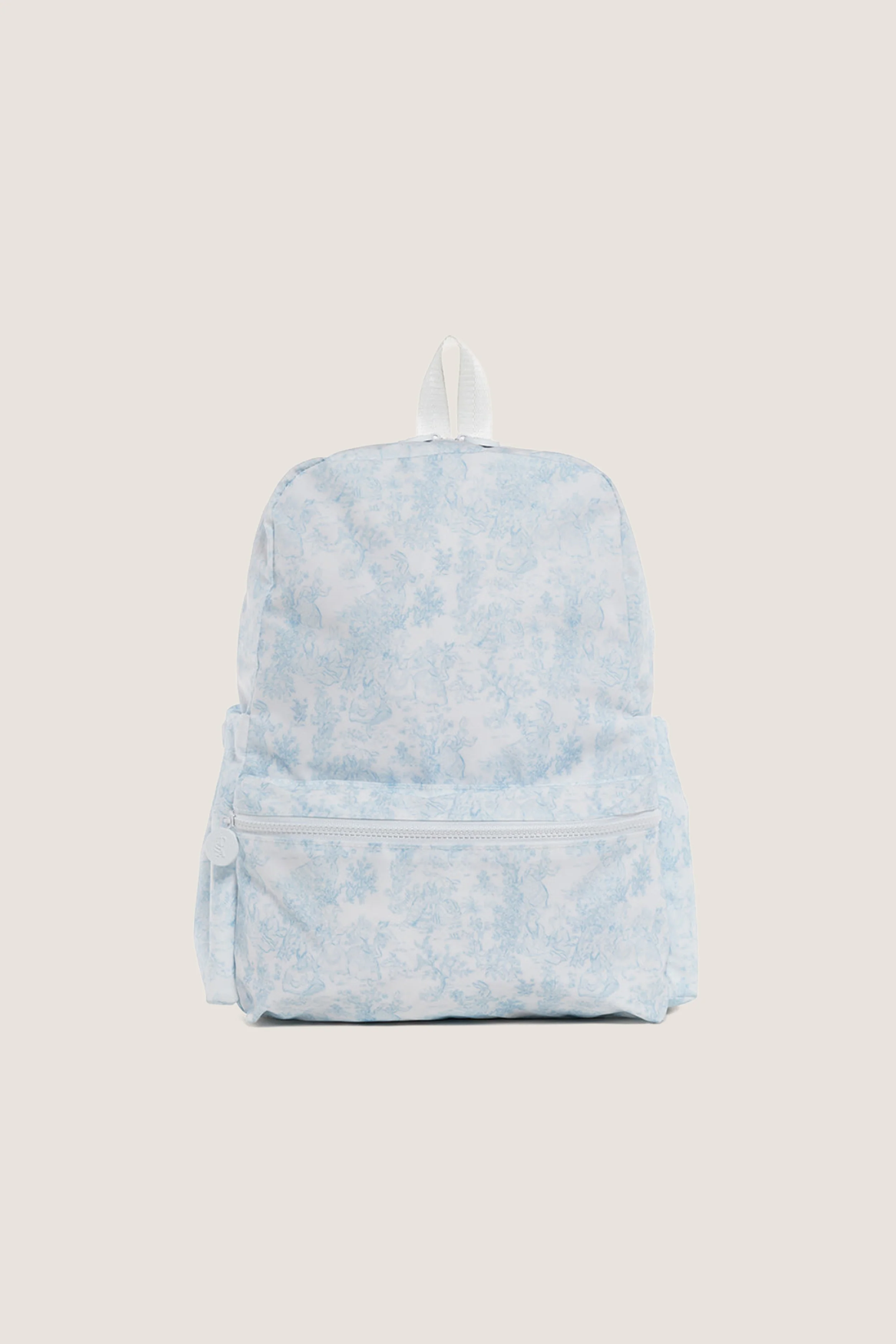 Blue Bunny Toile Backpack