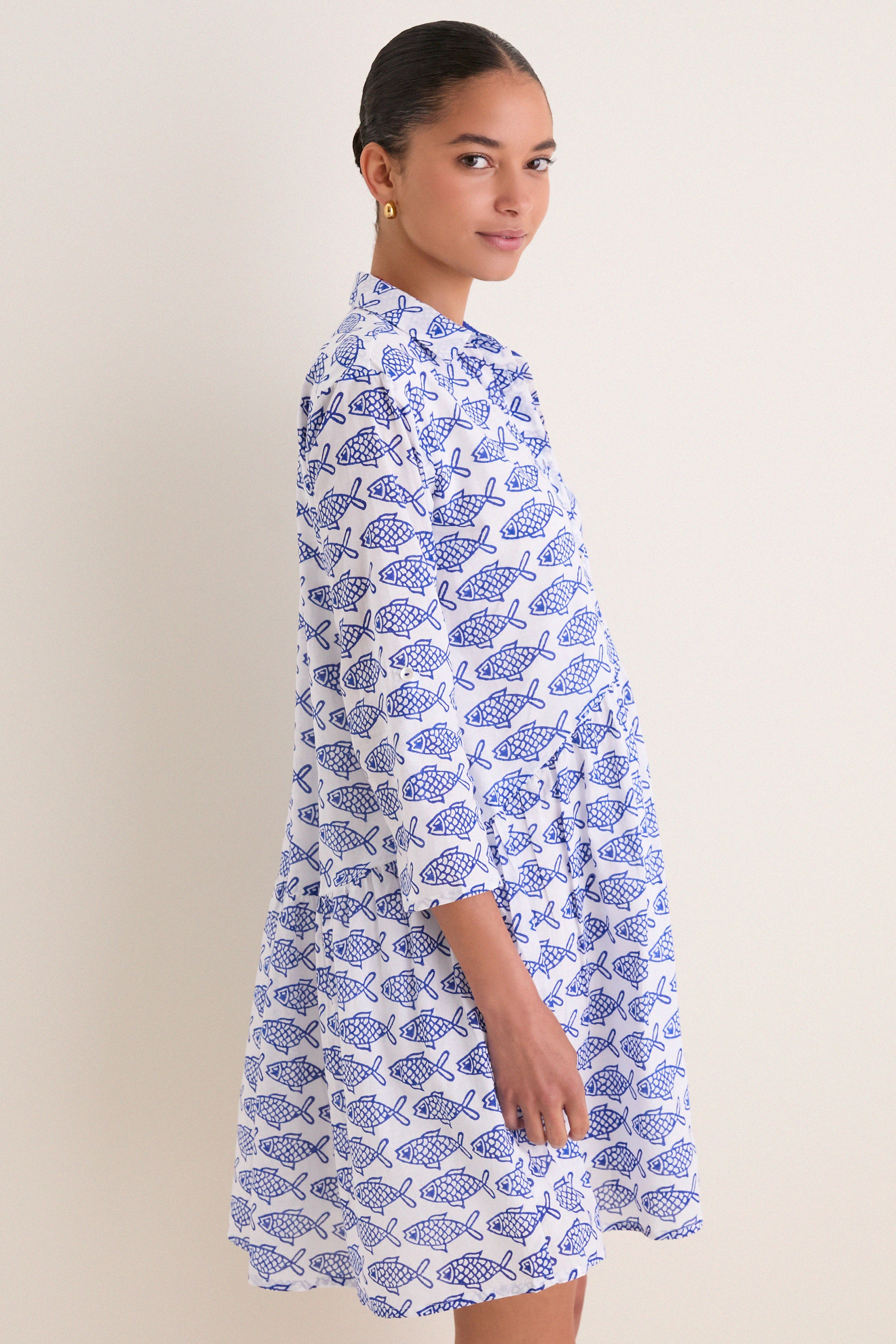 Blue Coi Deauville Short Dress - Image 3