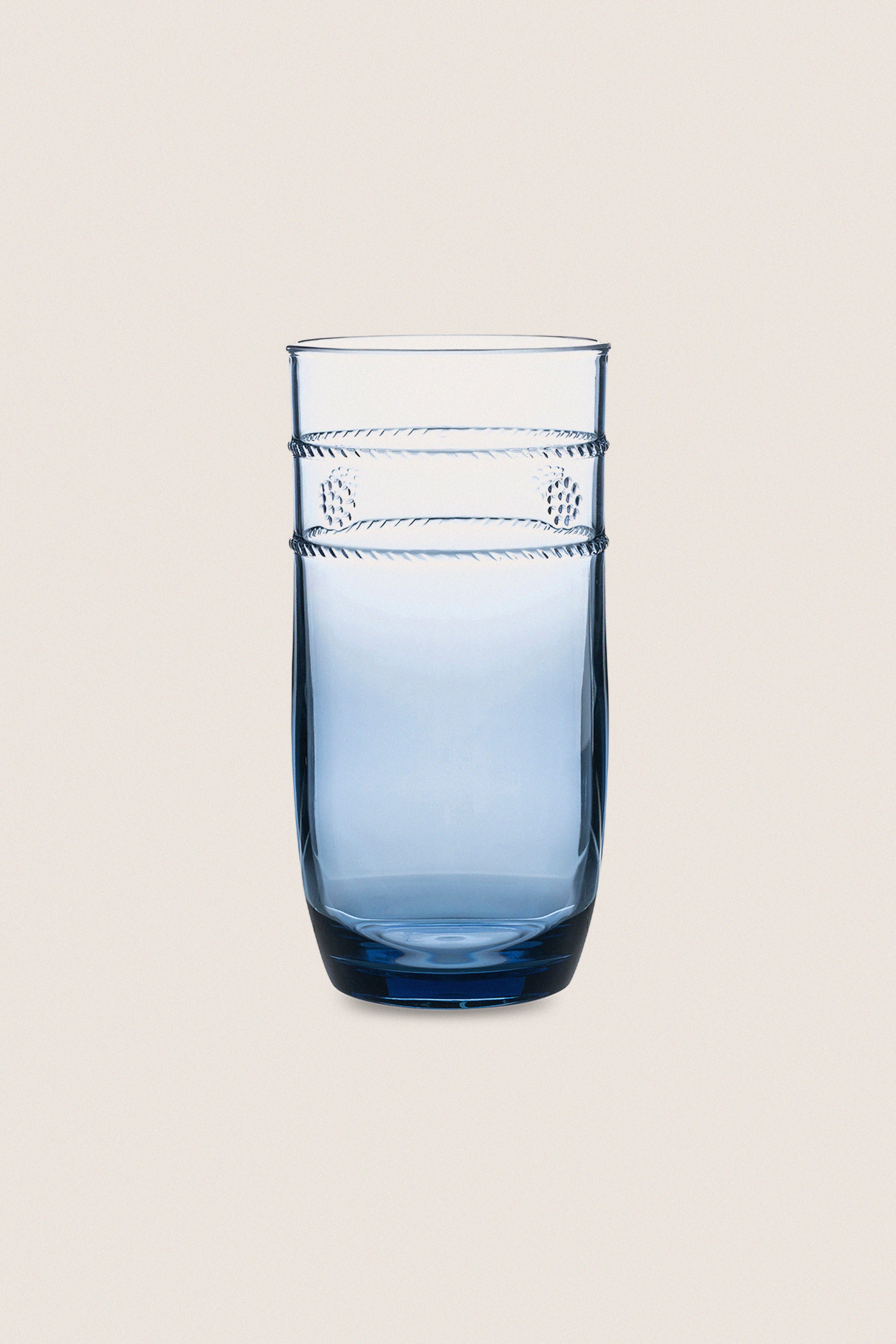 Blue Isabella Acrylic Large Tumbler Set of 4 - Image 2