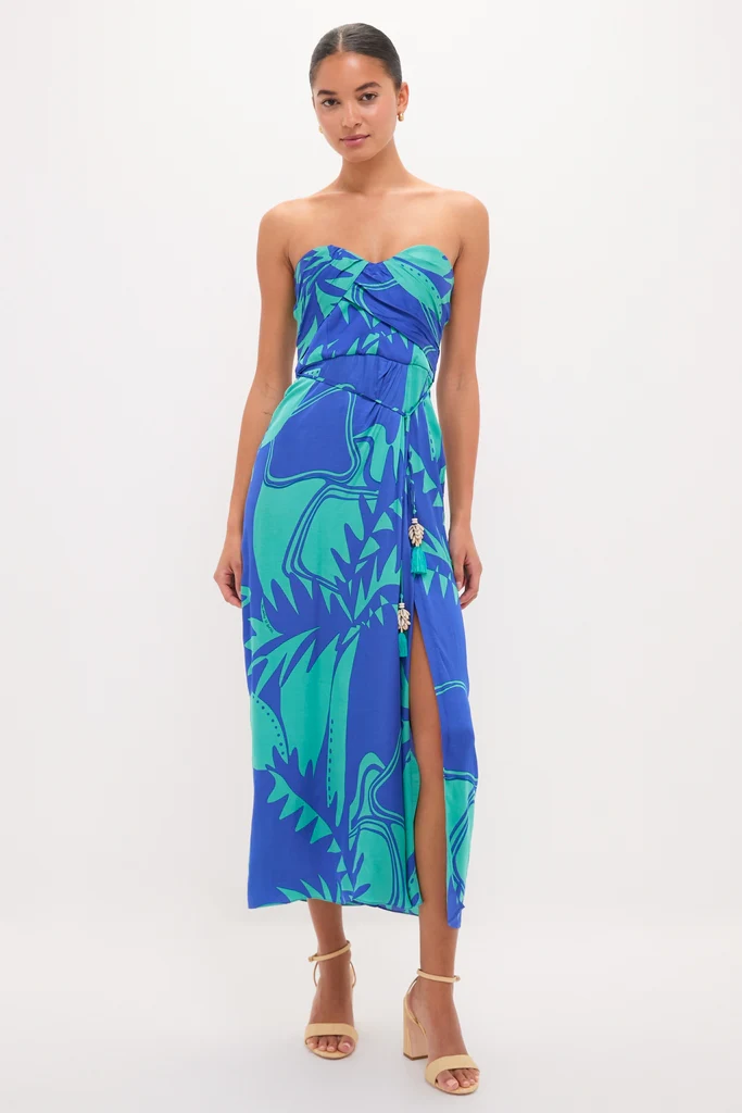 Blue Oasis Collina Long Dress