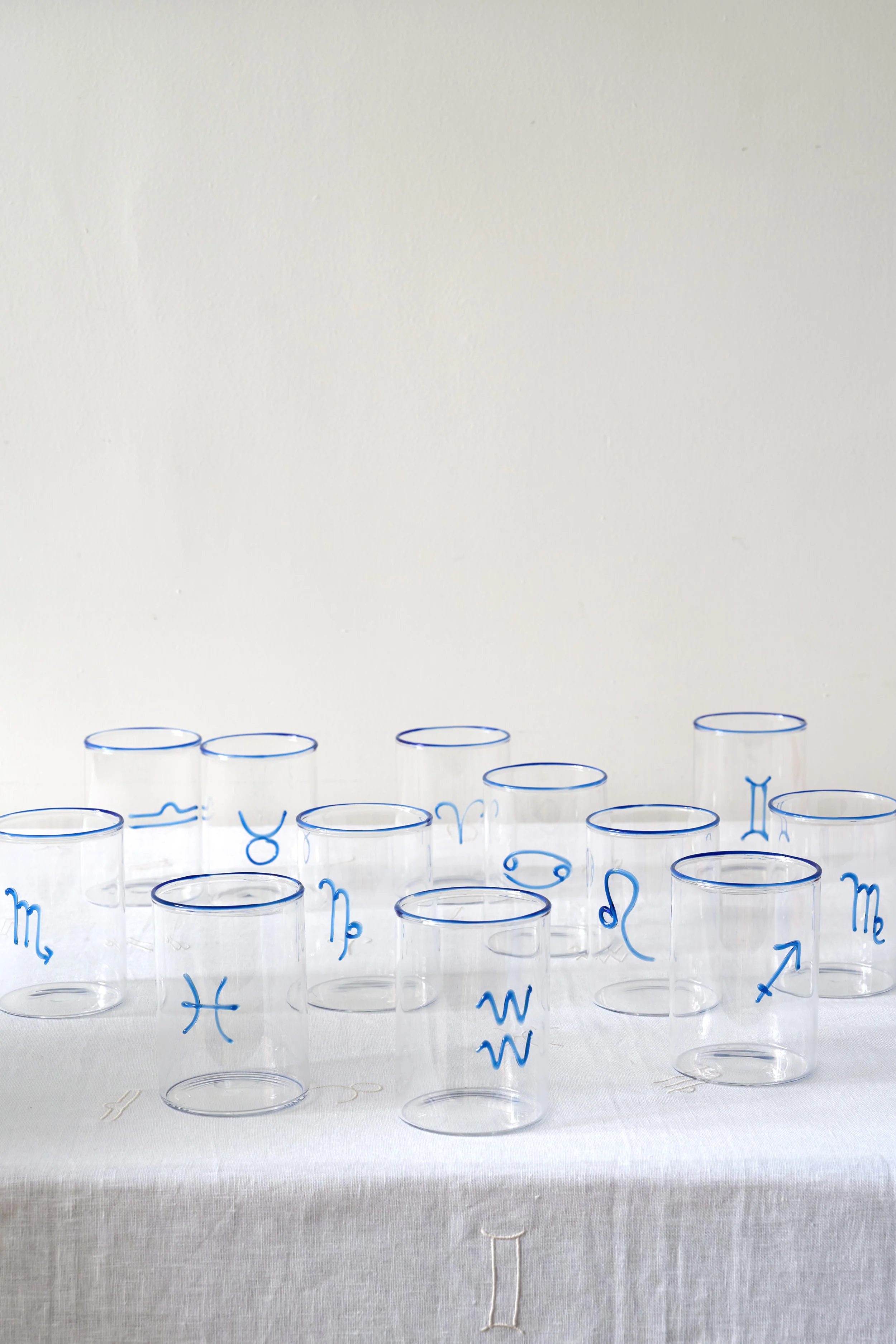 Blue Taurus Lowball Glass (Set of 2) - Image 3