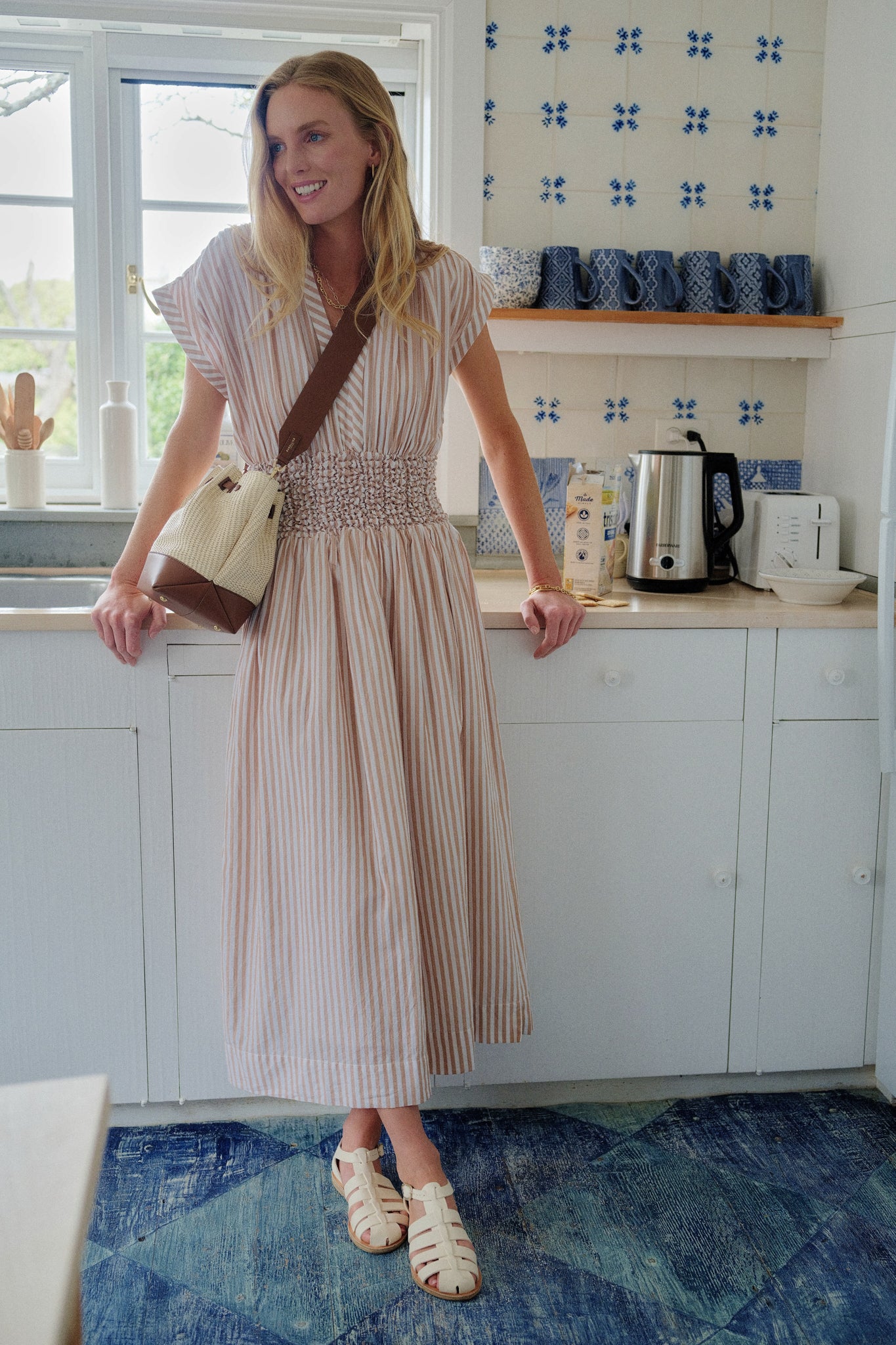 Bronze Stripe Granada Dress - Image 2