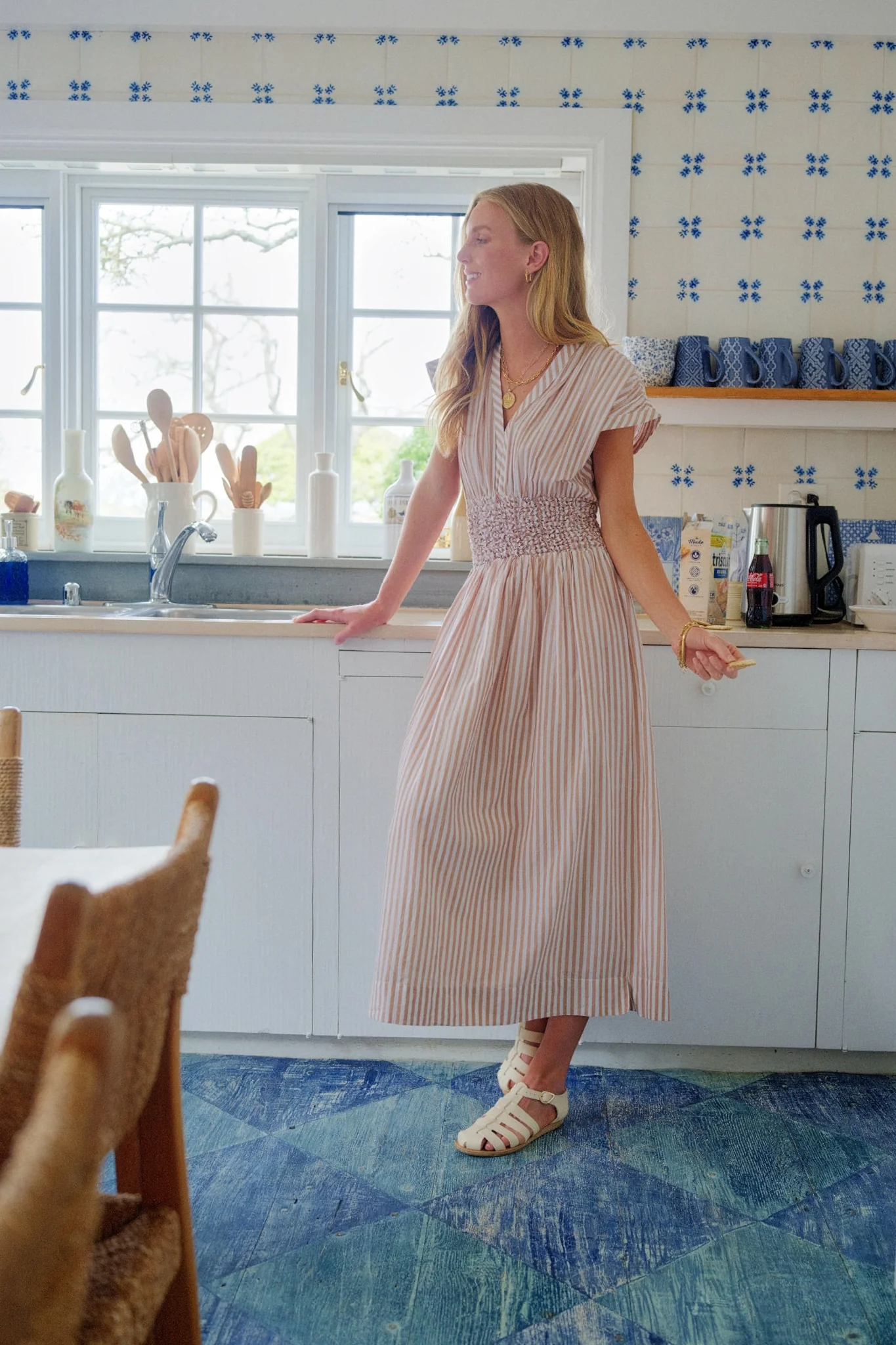Bronze Stripe Granada Dress - Image 3