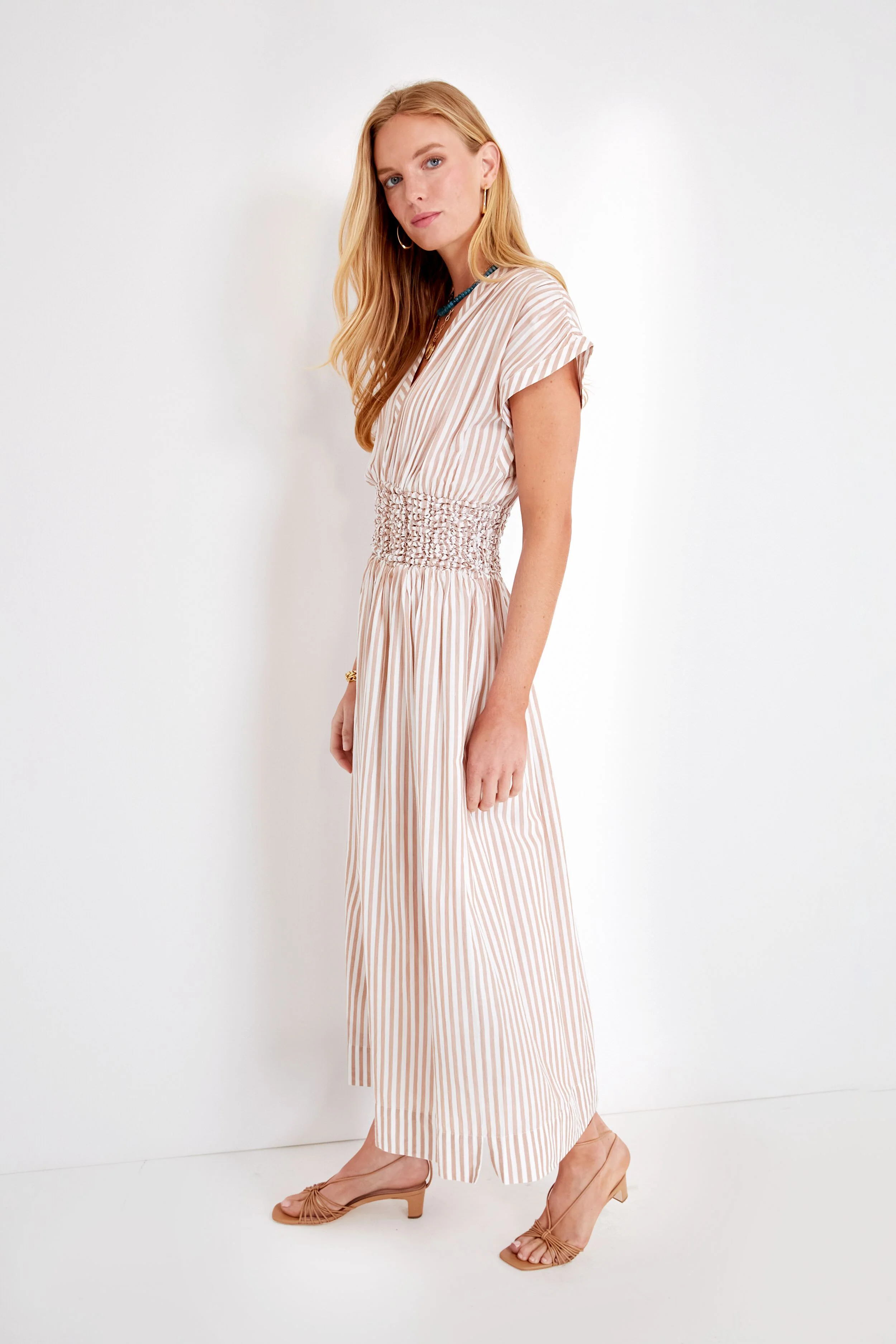 Bronze Stripe Granada Dress - Image 4