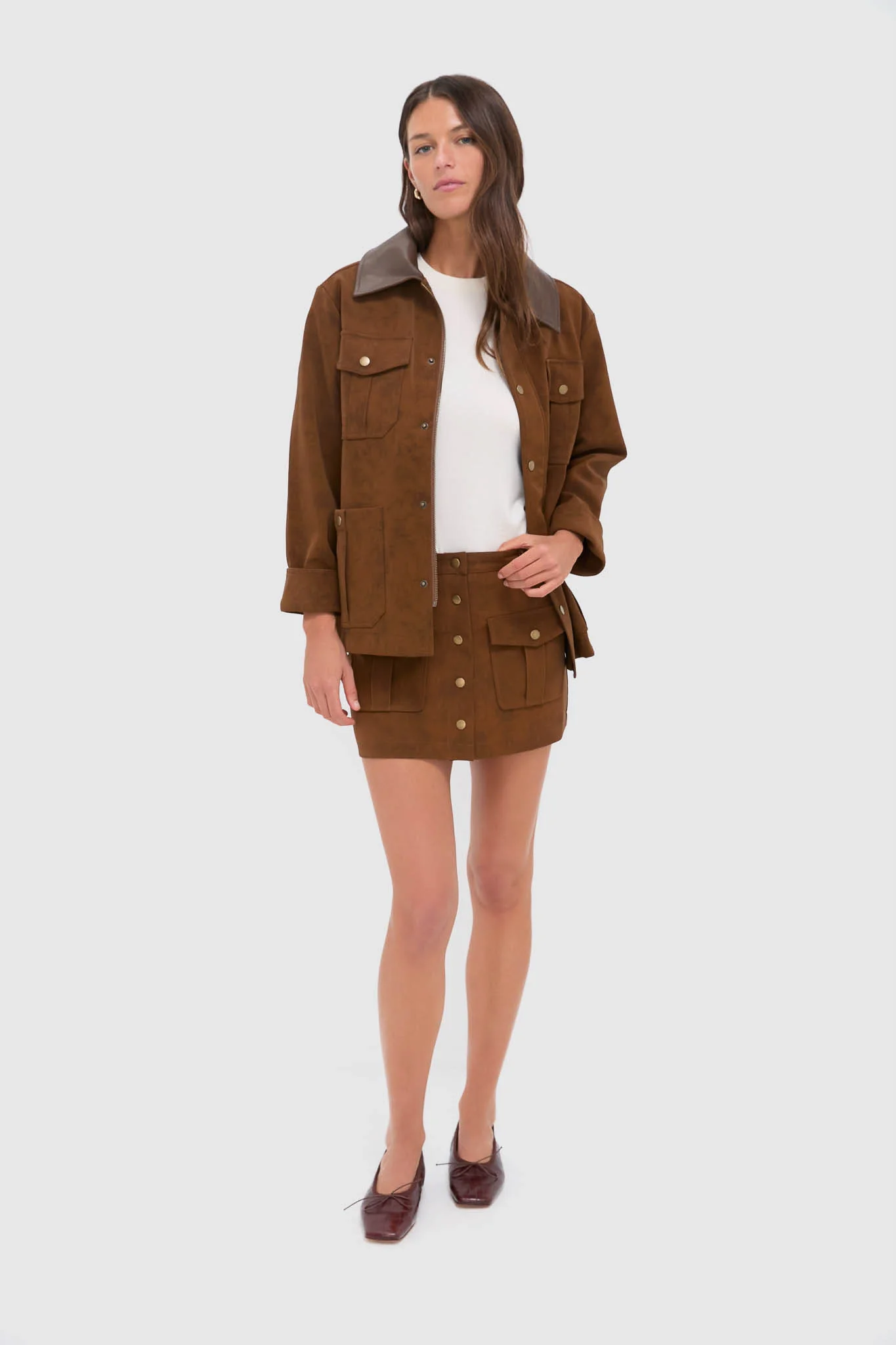 Brown Eloise Chore Jacket - Image 6