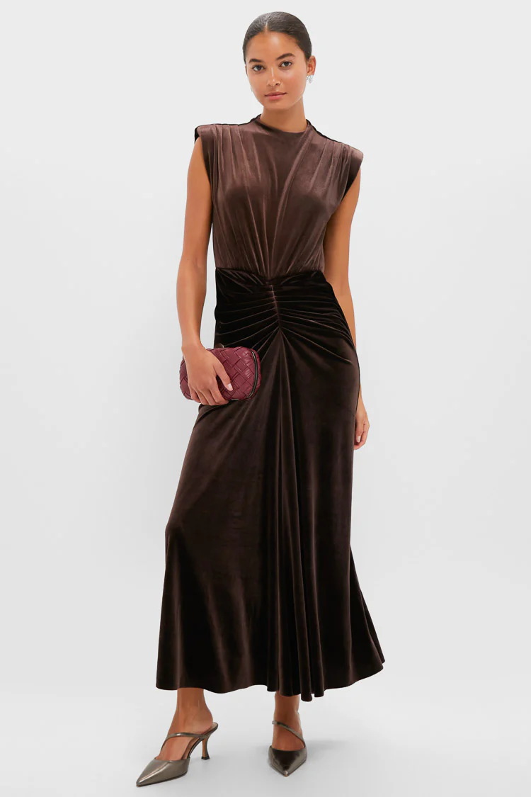 Burgundy Haven Woven Clutch - Image 5