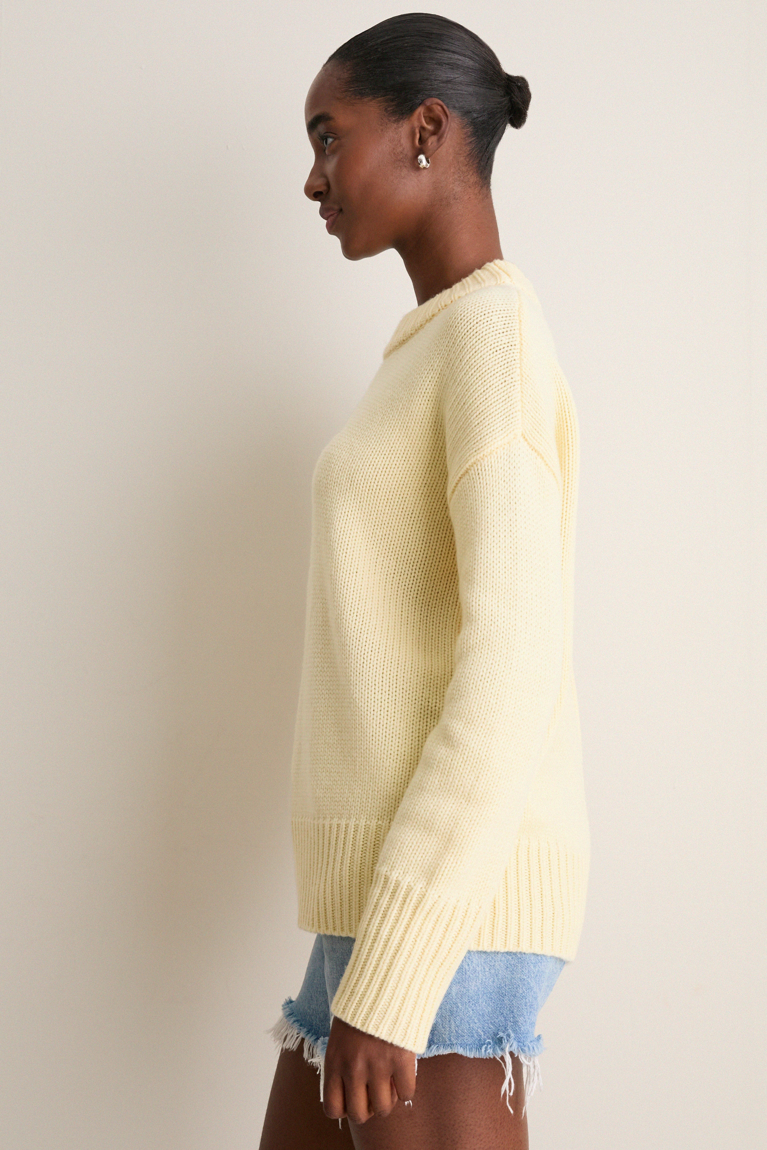 Butter Solid Marin Sweater - Image 4