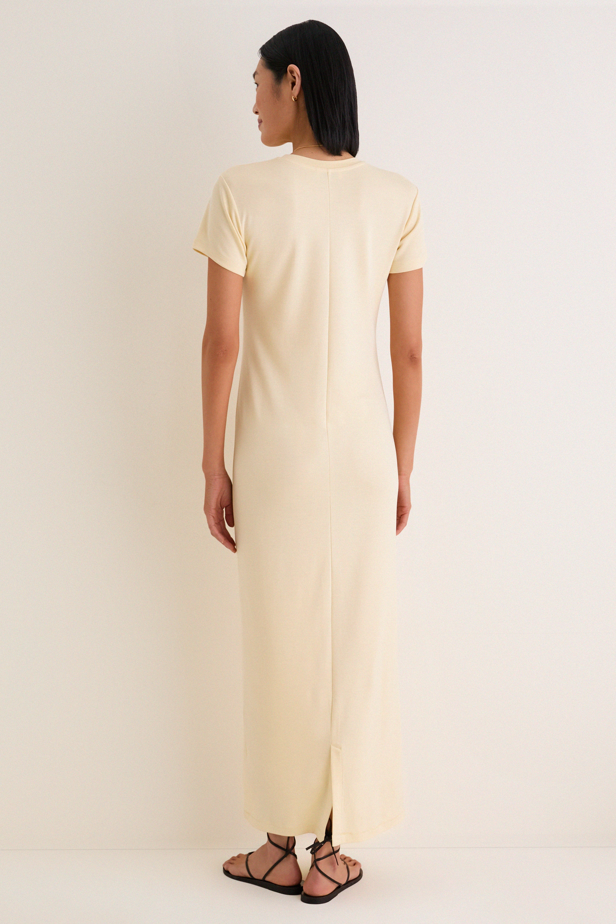 Butter Yellow Wynne Dress - Image 4