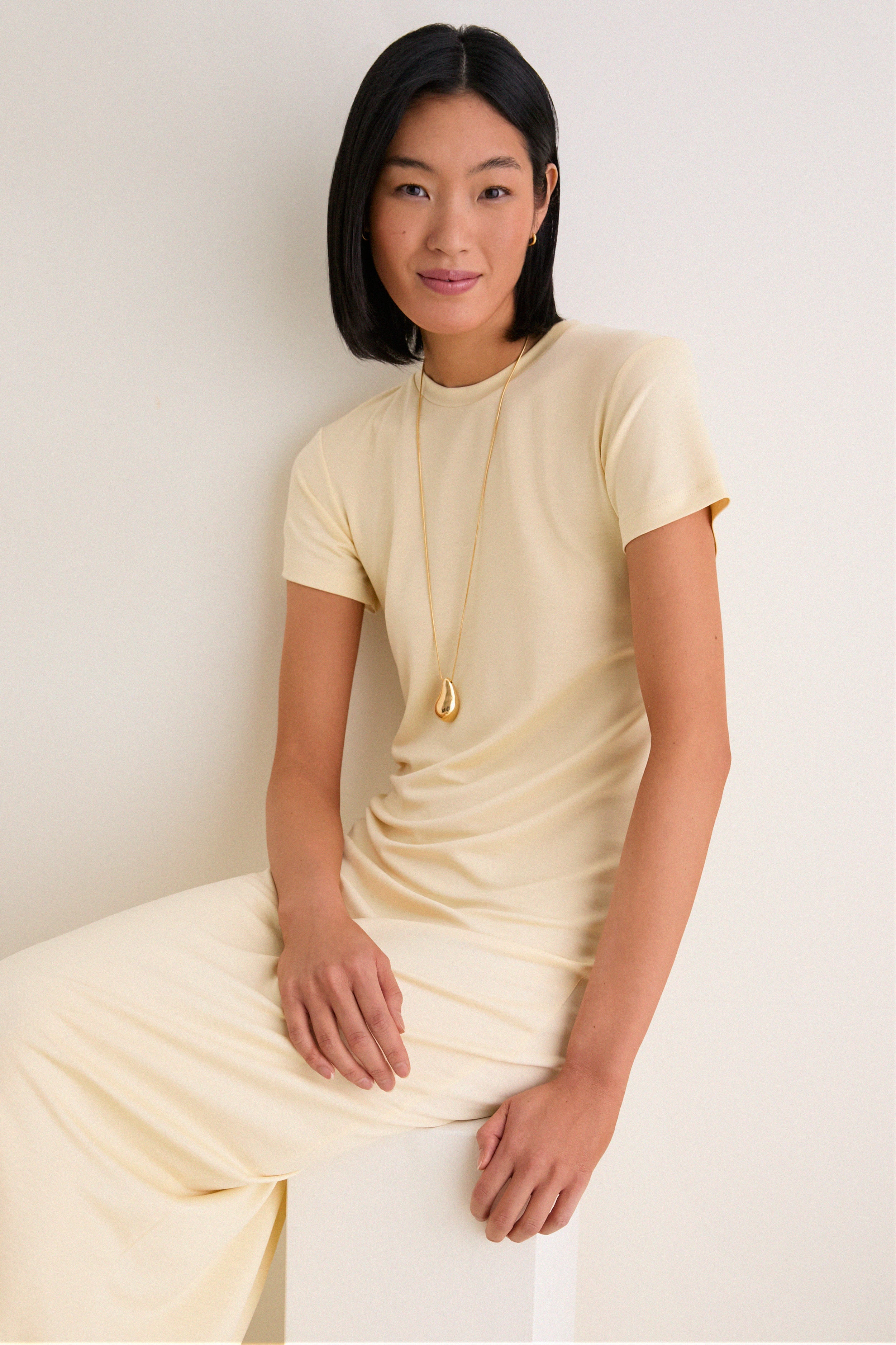 Butter Yellow Wynne Dress - Image 5