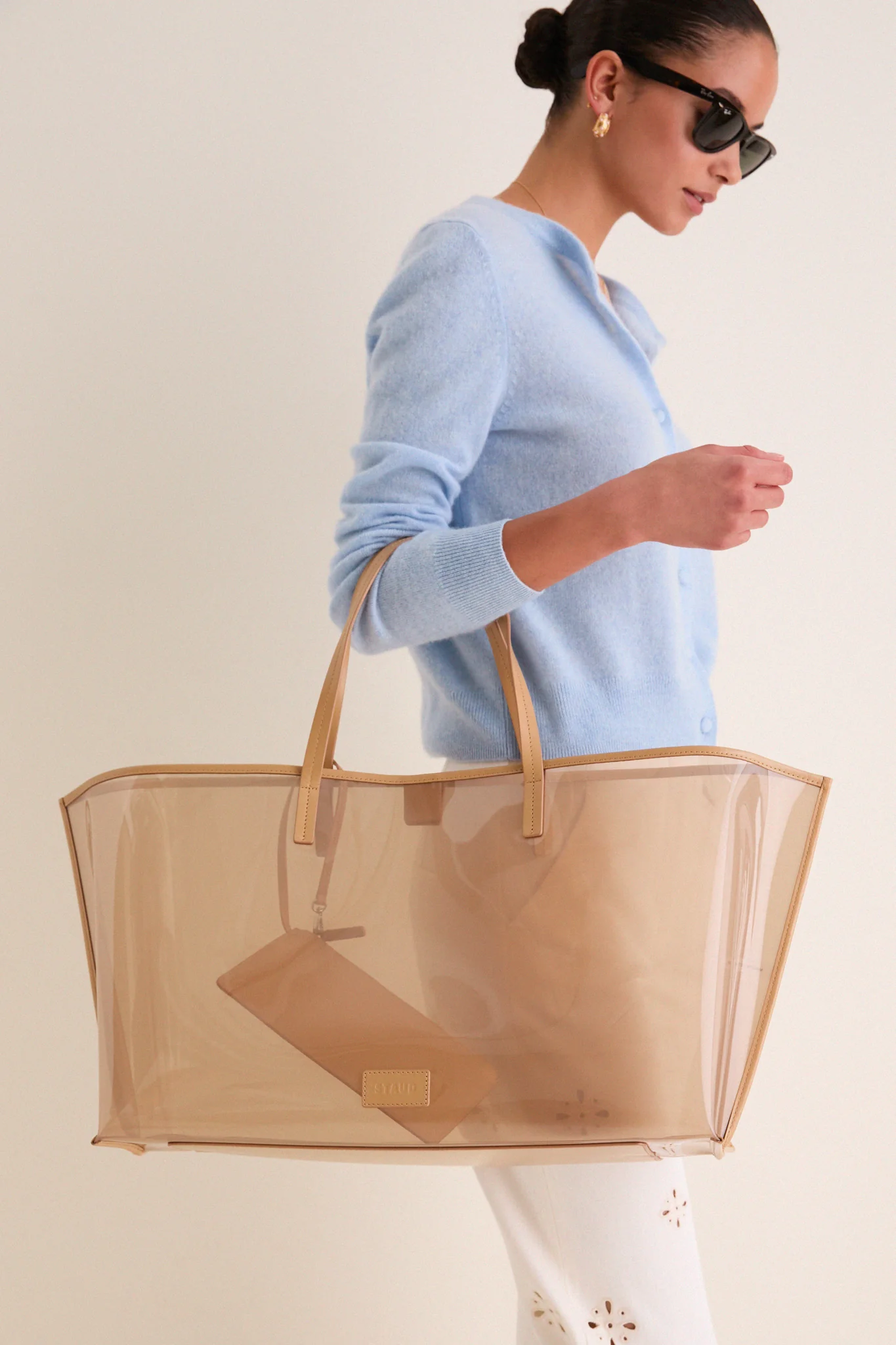 Camel Christos Large Tote - Image 2