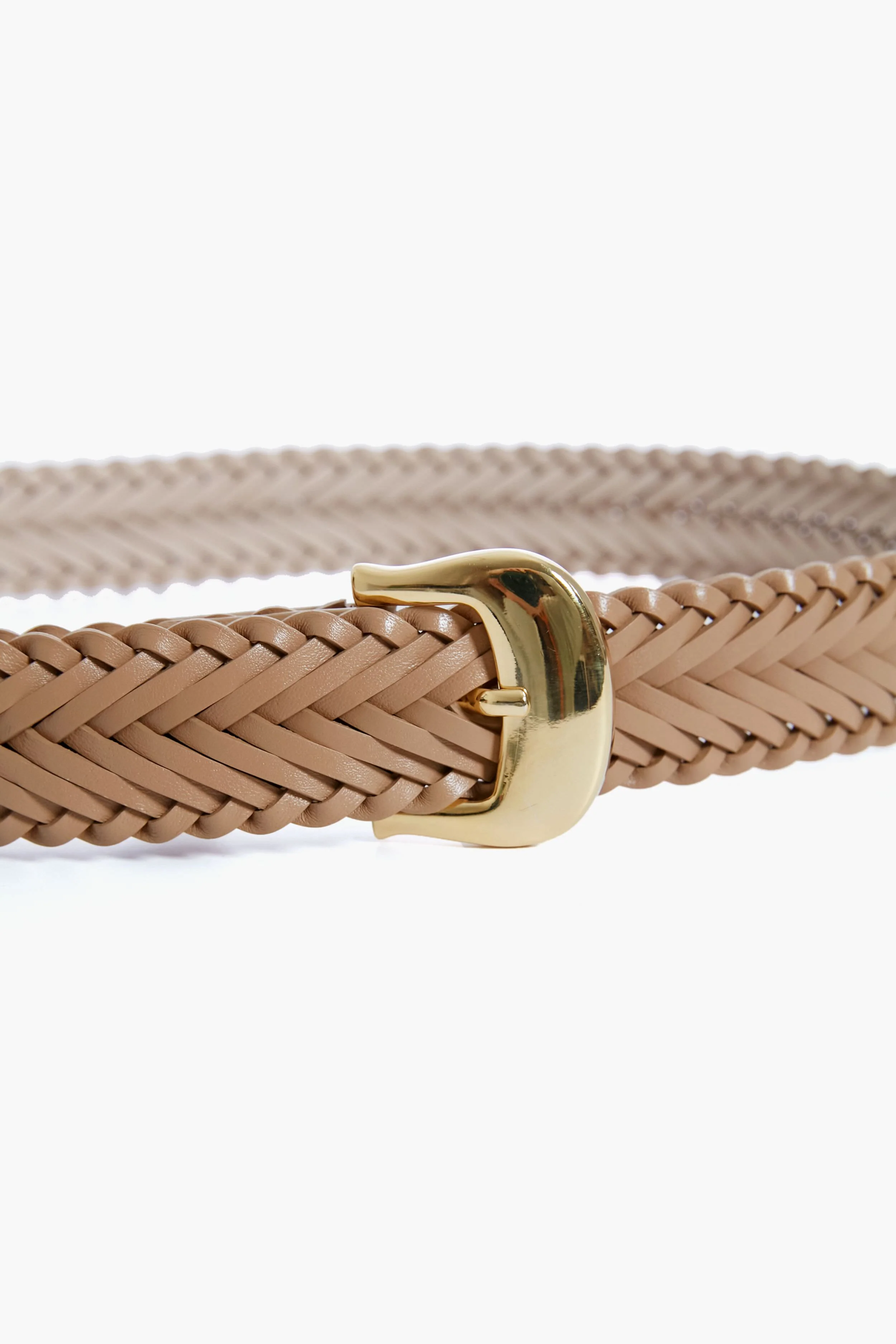 Camel Talia Braid Belt - Image 4