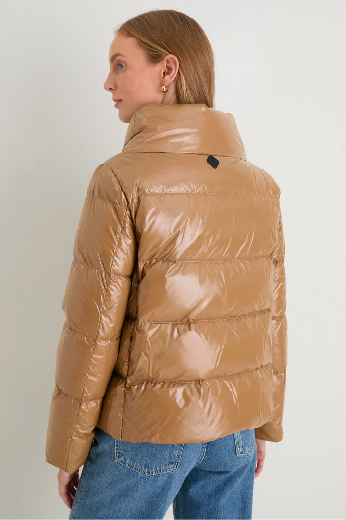 Cammello Gloss Zipper Jacket - Image 4