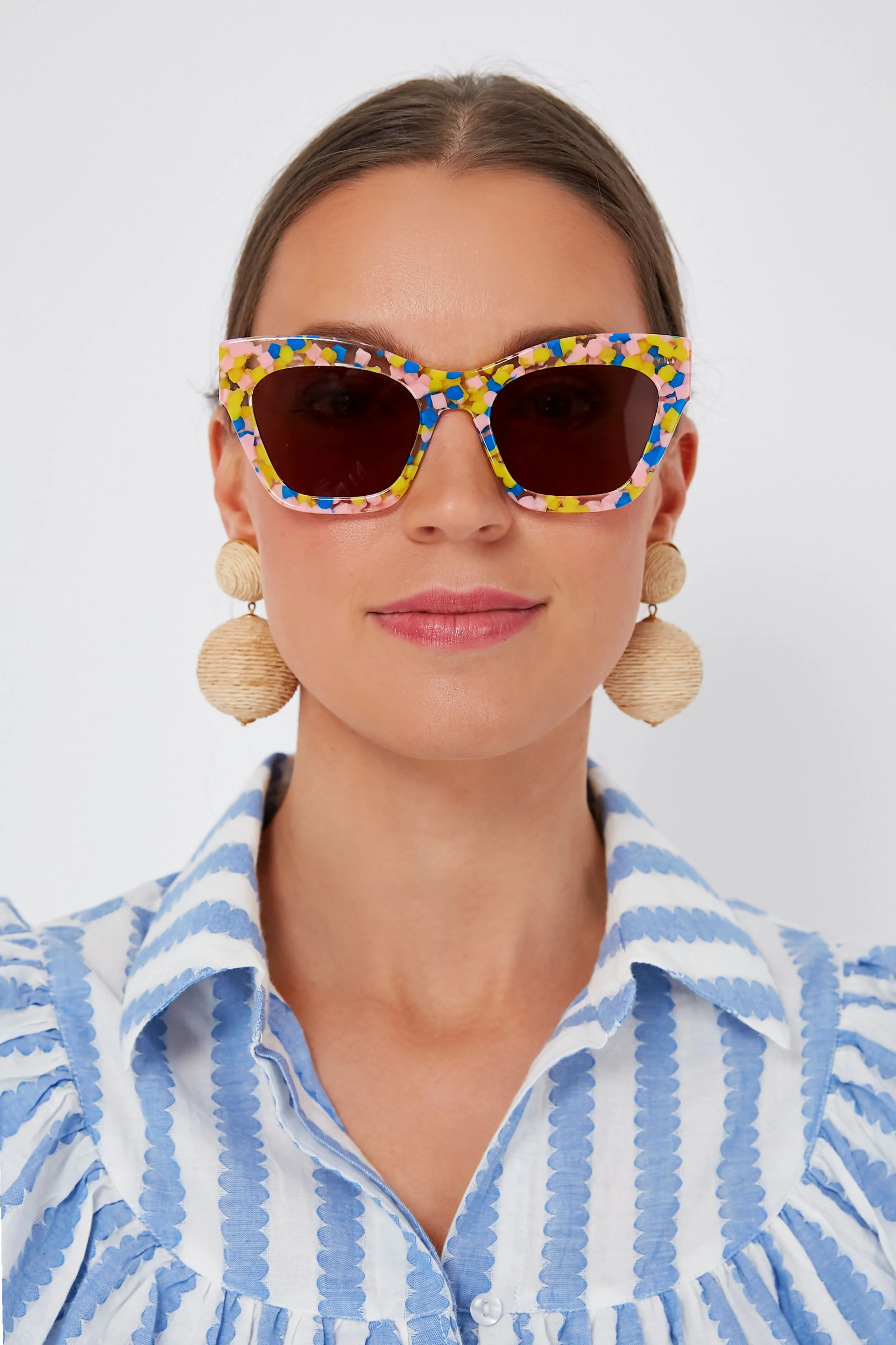 Canary Confetti Lido Sunglasses - Image 3