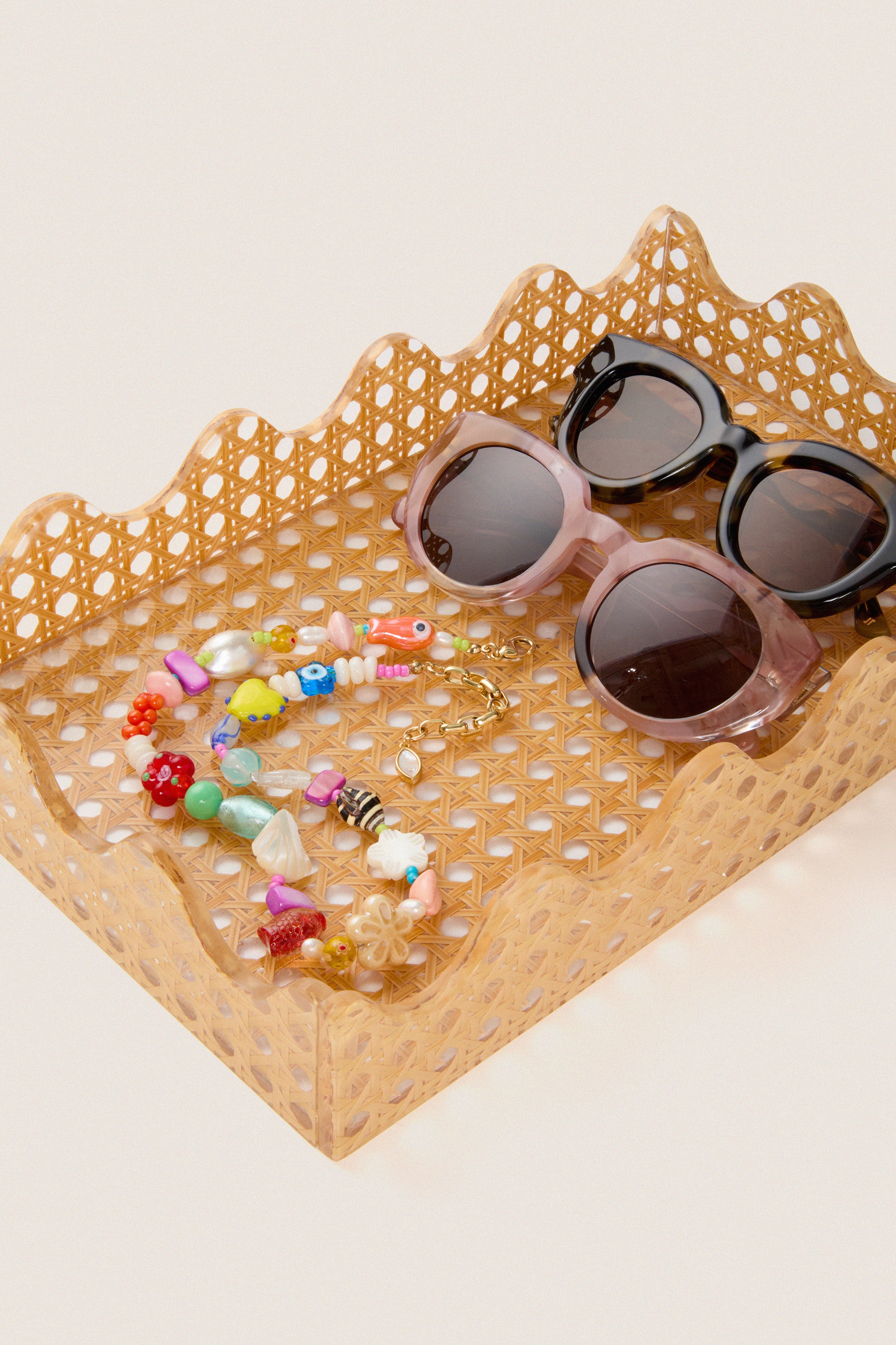 Cane Acrylic Catch All Tray - Image 2