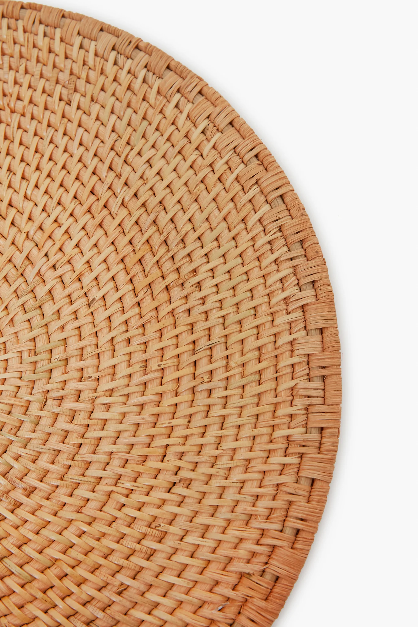 Caramel Woven Rattan Placemats Set of 4 - Image 3