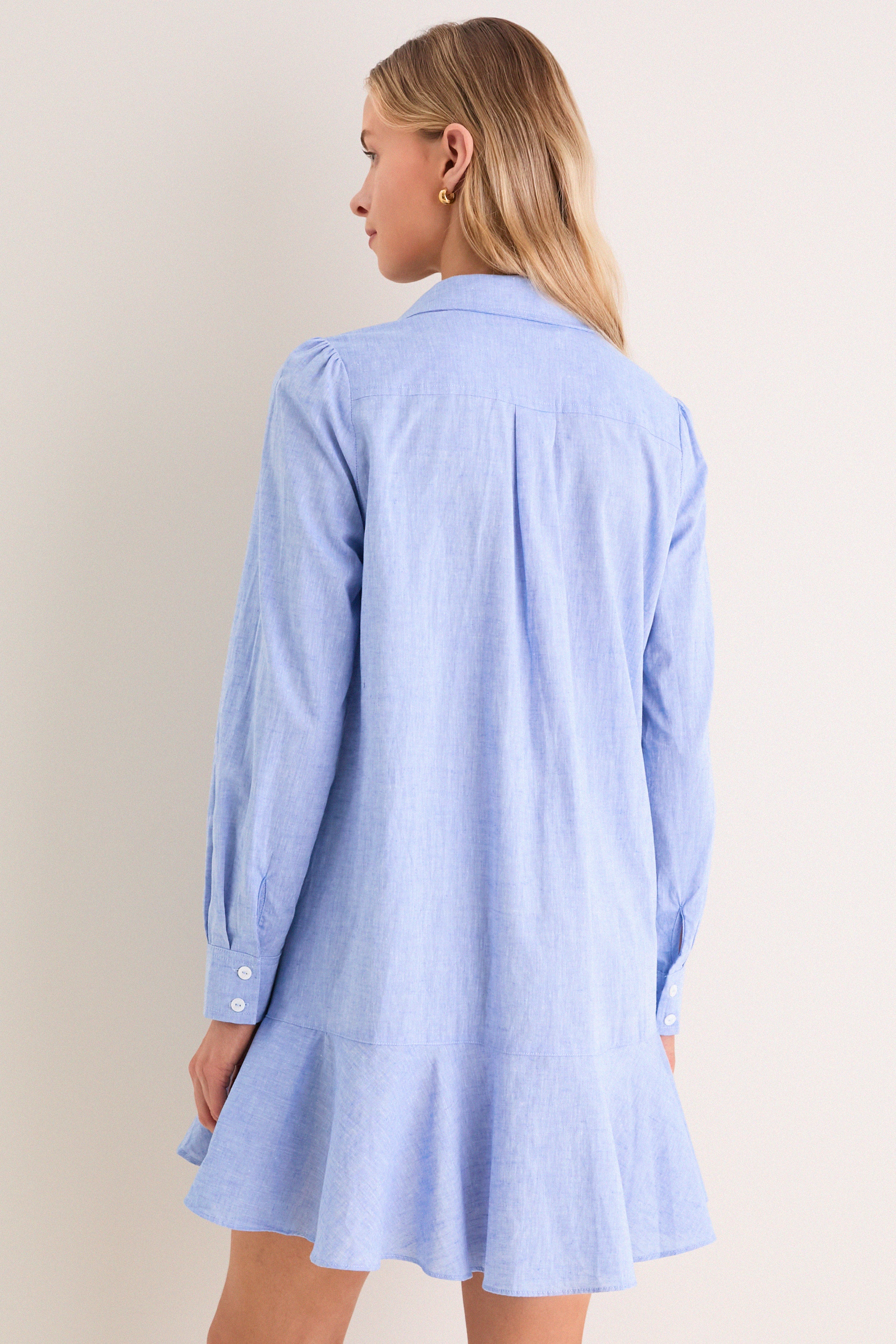 Chambray Callahan Shirt Dress - Image 4