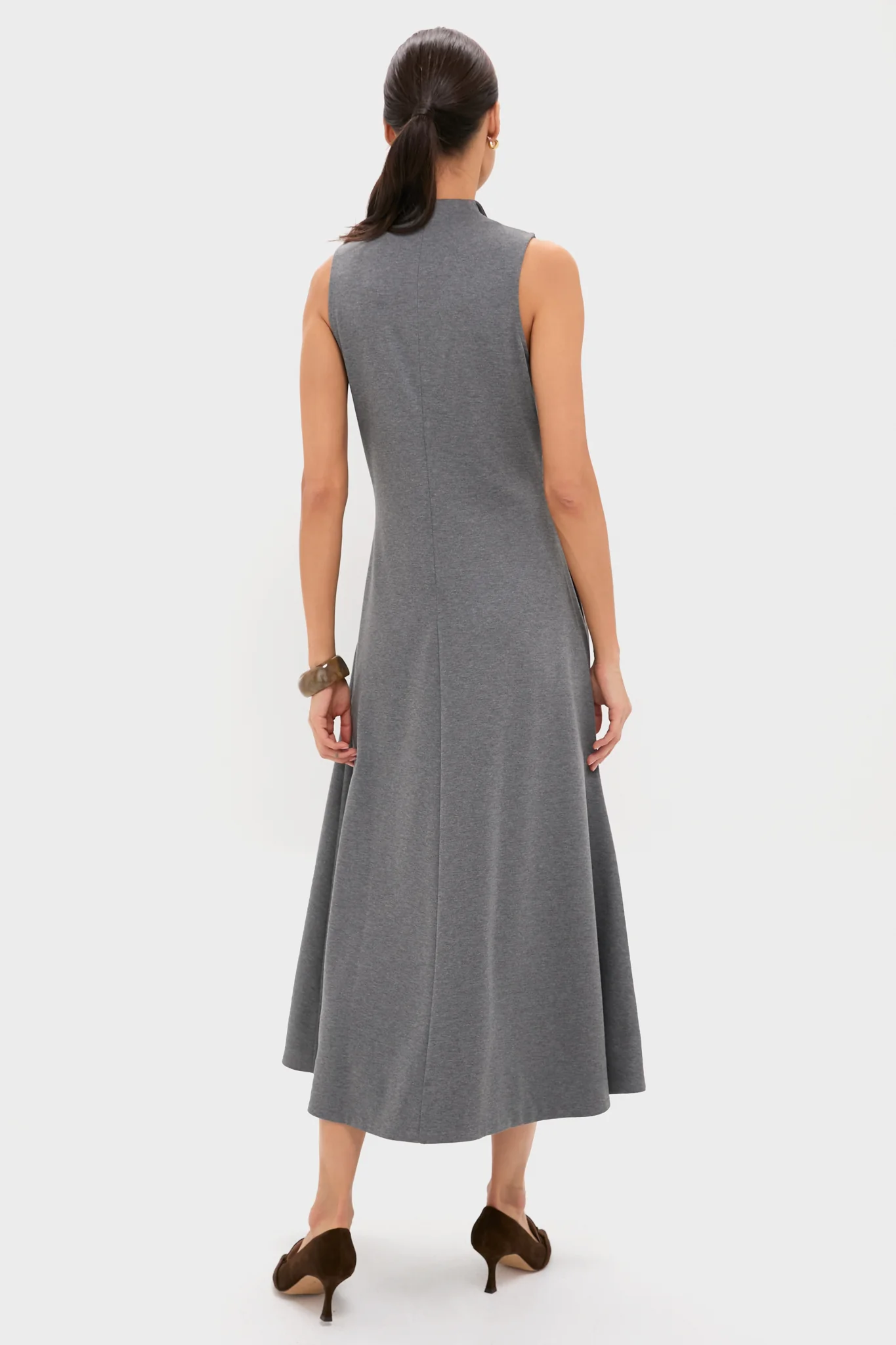 Charcoal Heather Resnick Maxi Dress - Image 4