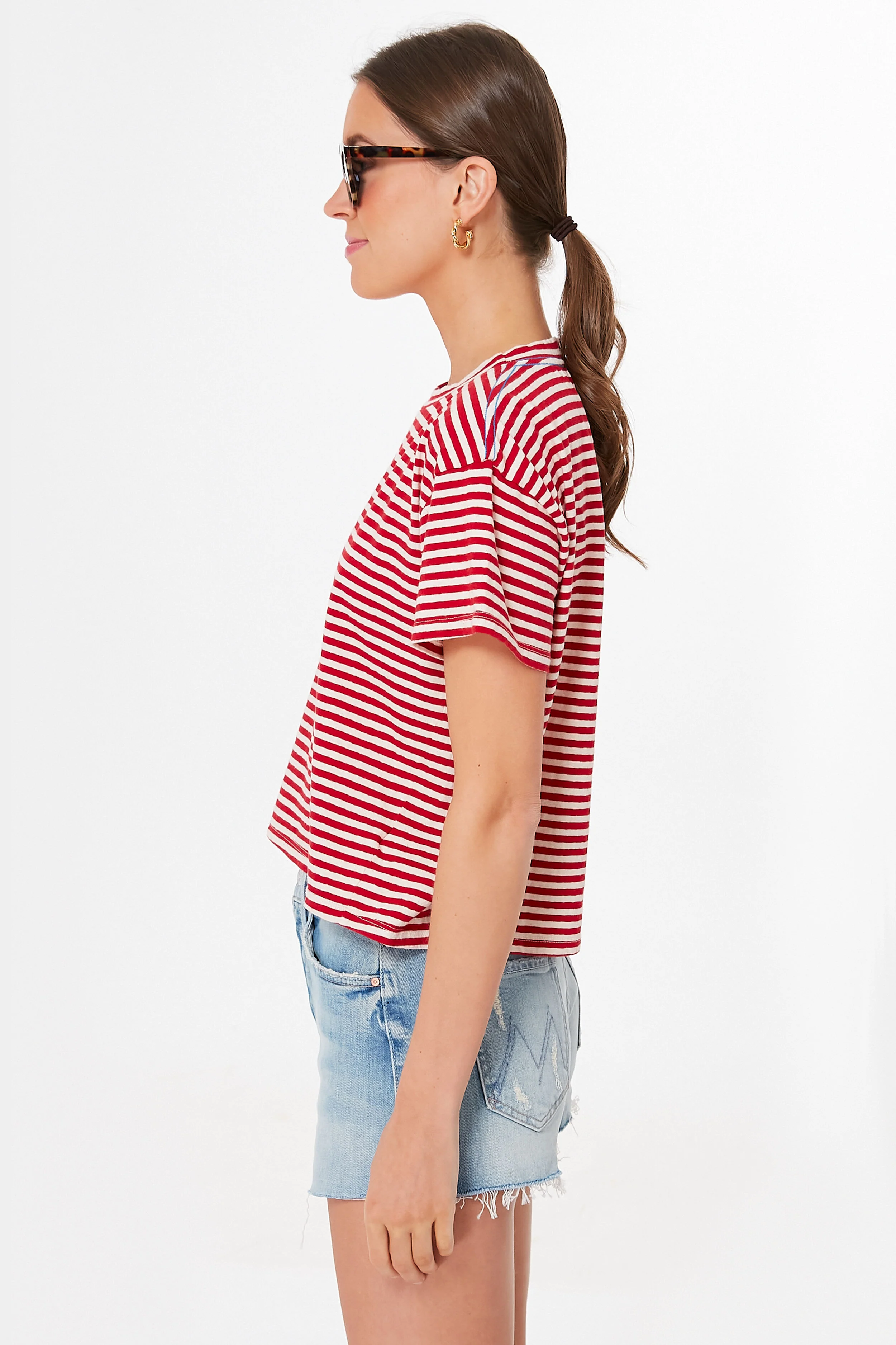 Chemise A Rayures The Big Baggy Mid Tee - Image 3