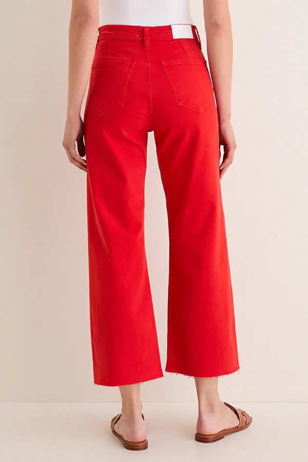 Chili High Rise Wide Leg Penny Crop - Image 4