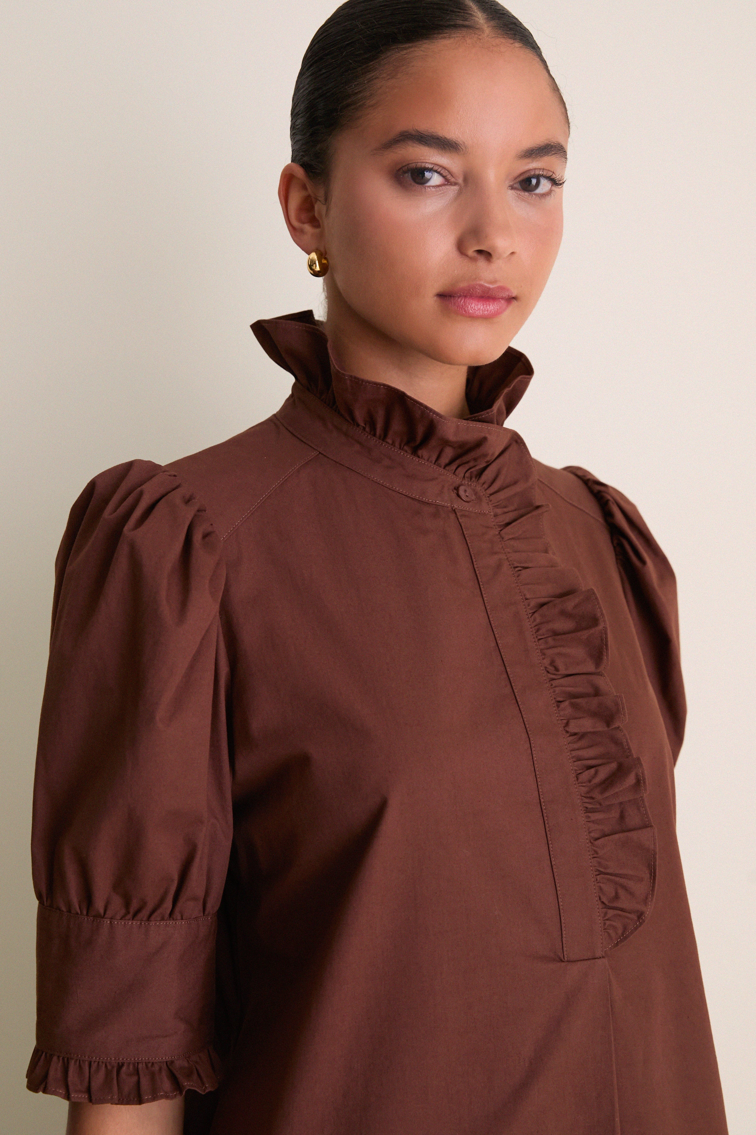 Chocolate Gracelyn Mini Dress - Image 5