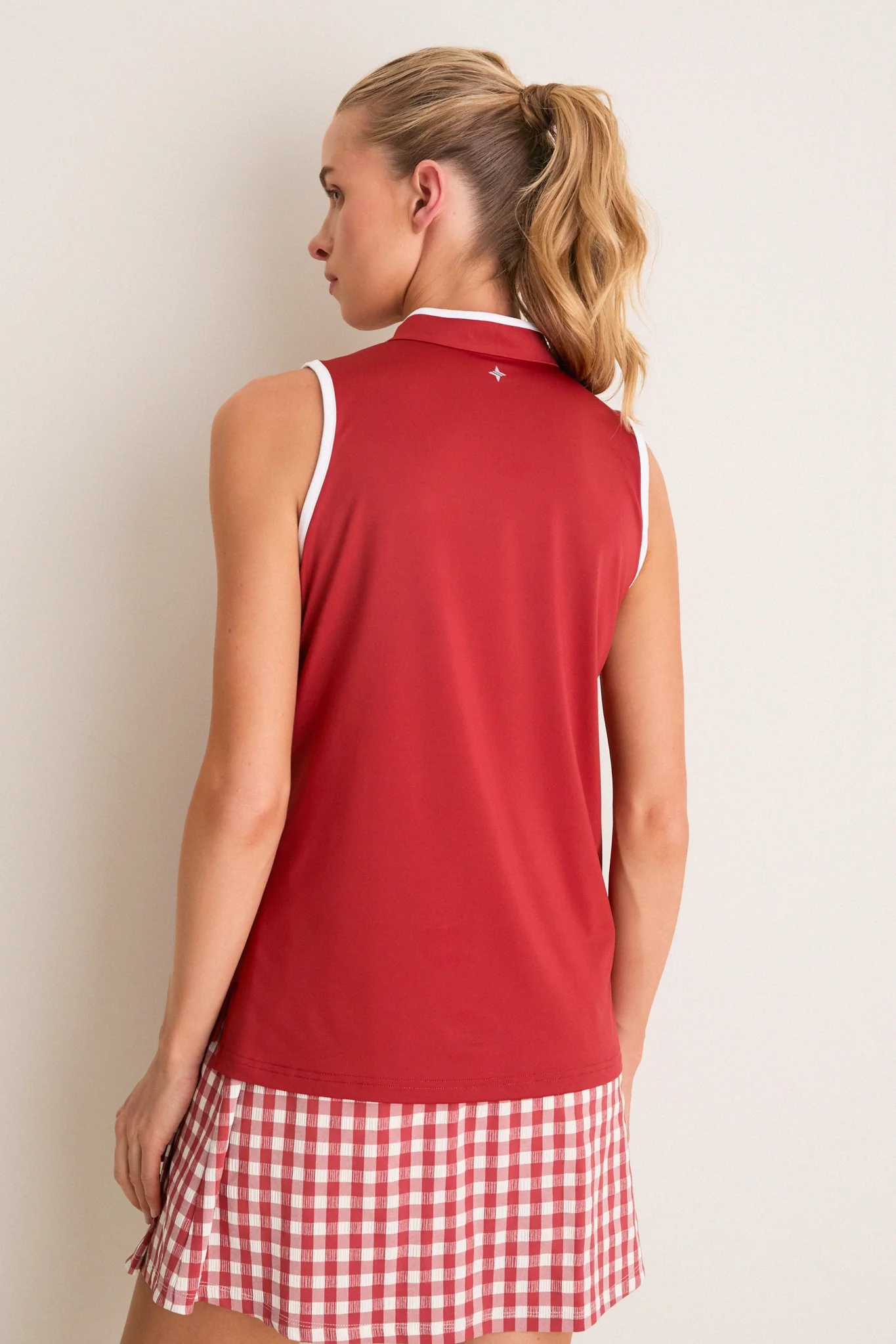Clay Sleeveless Performance Jersey Connors Mock Neck - Image 4