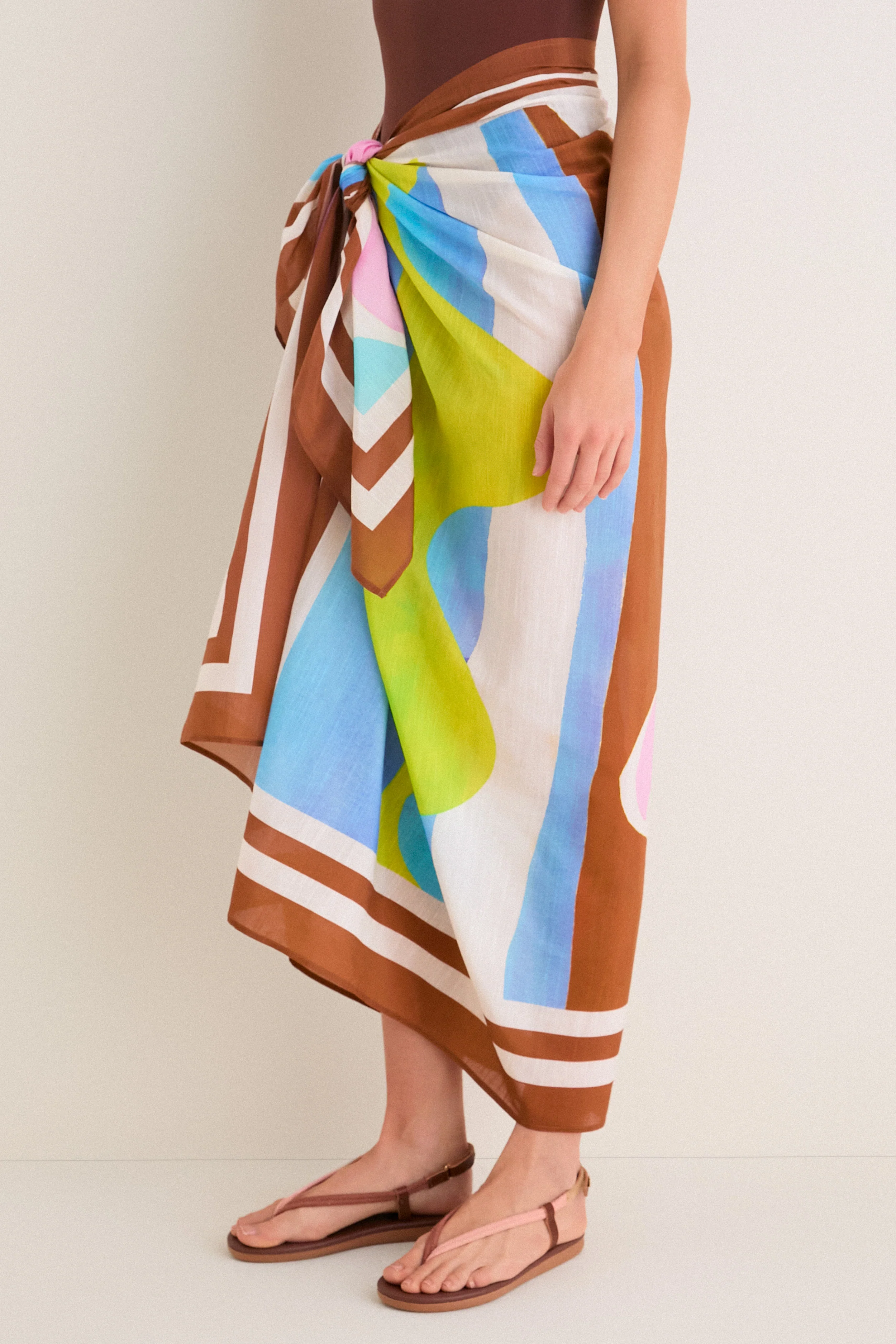 Coast Colorblock Samara Sarong - Image 3