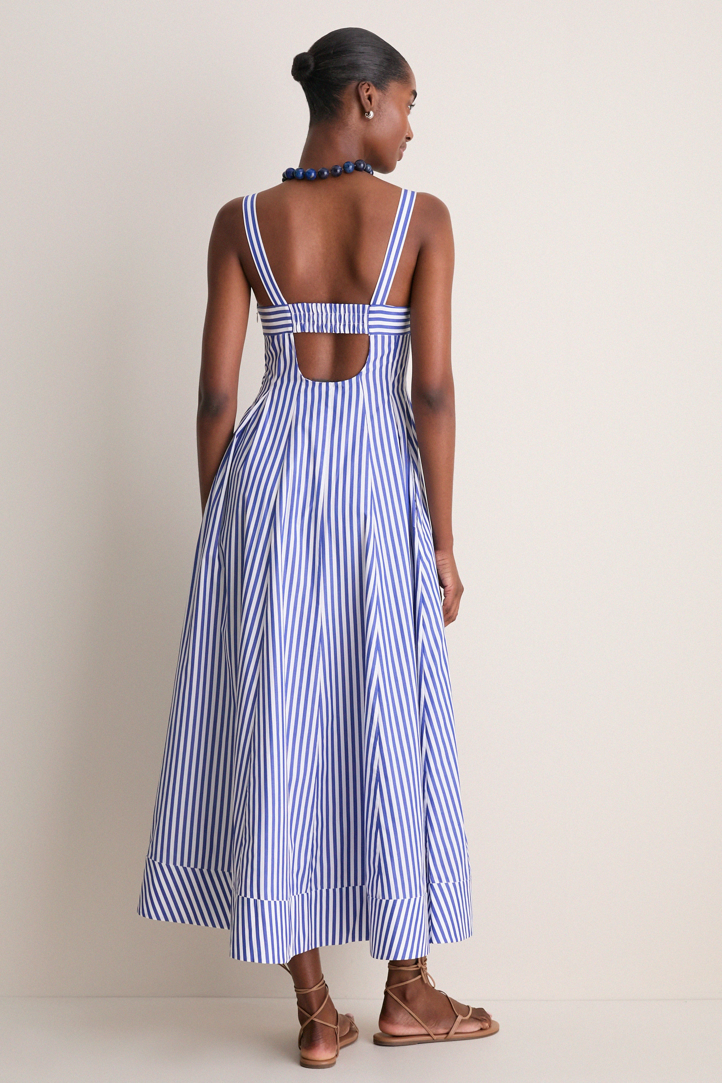 Cobalt and White Madeline Dress - Image 5