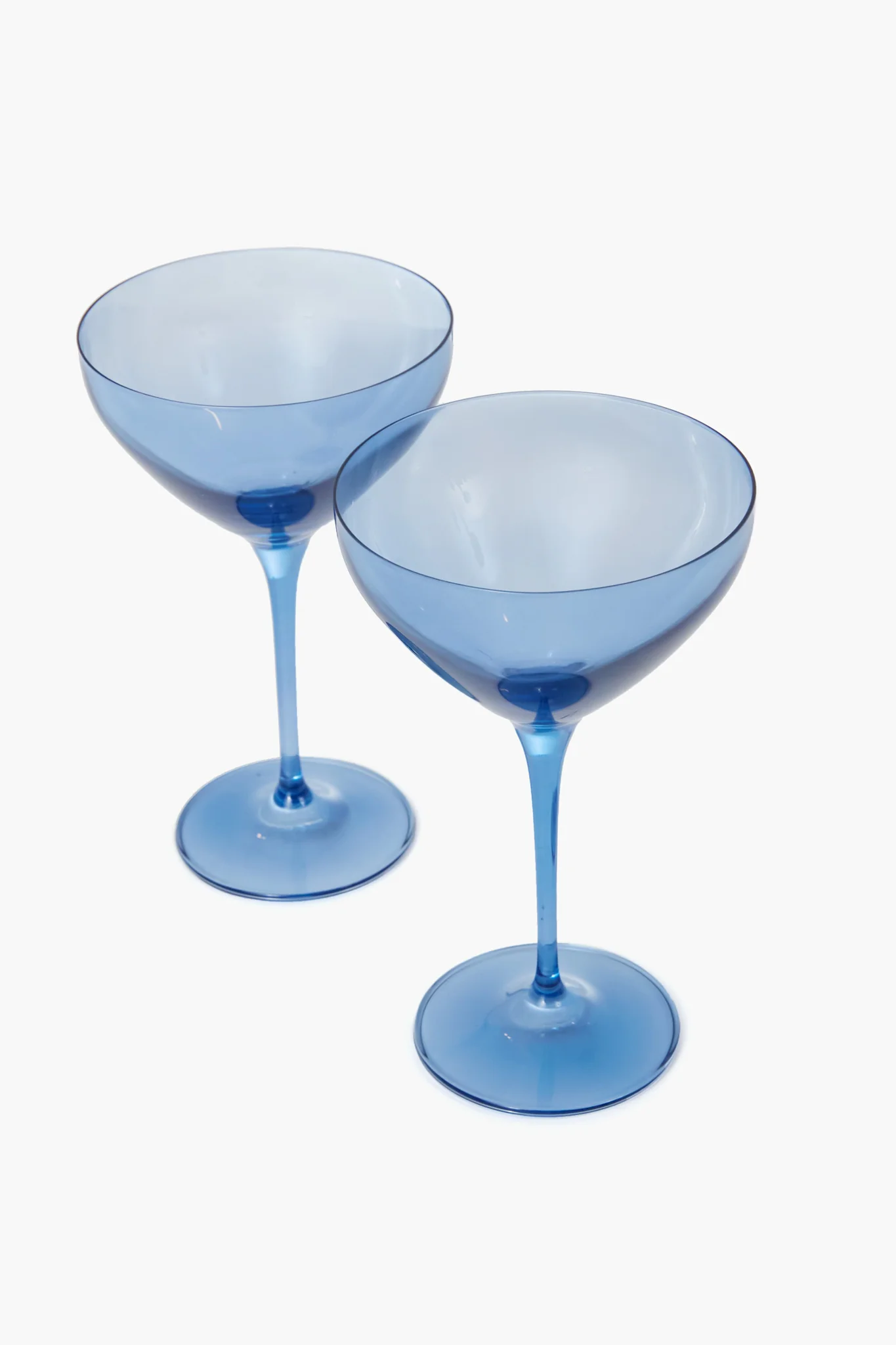 Cobalt Blue Martini Glasses Set of 2 - Image 3