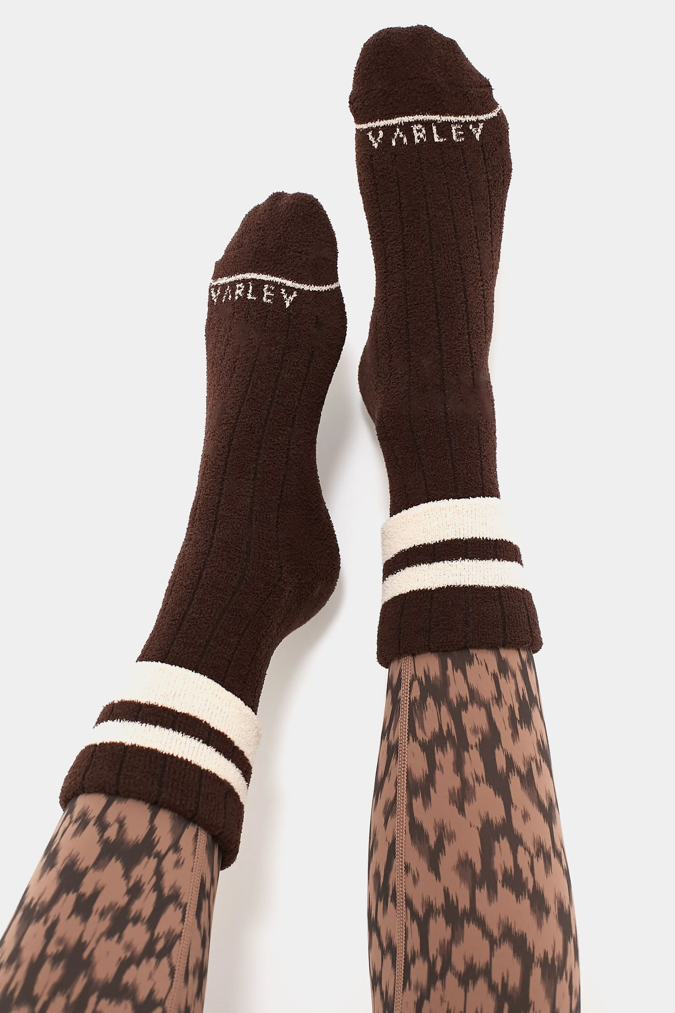 Coffee Bean and Golden Bronze Preston Sock - Image 3
