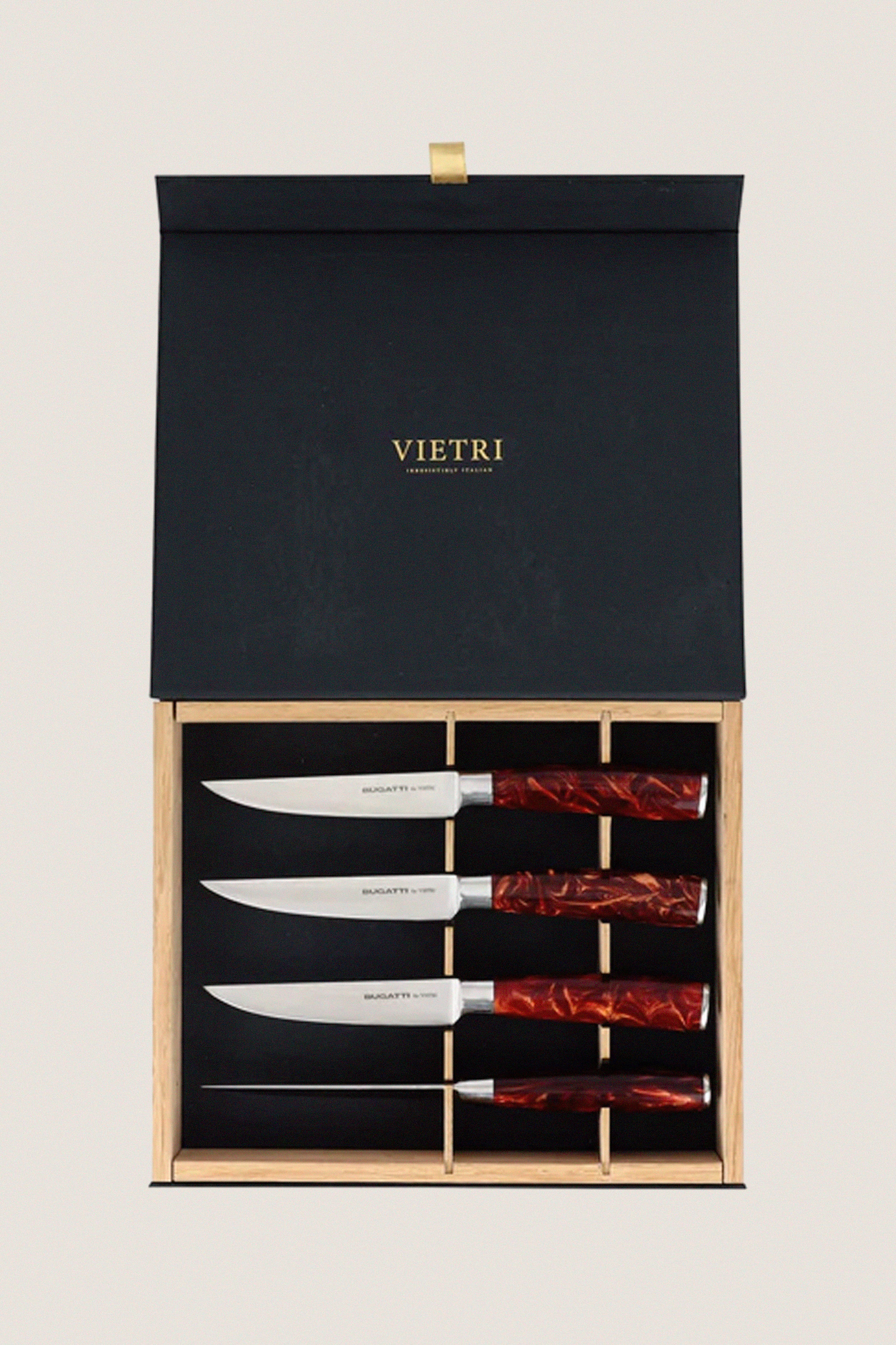 Coltelli Brown Marbled Steak Knives (Set of 4) - Image 2