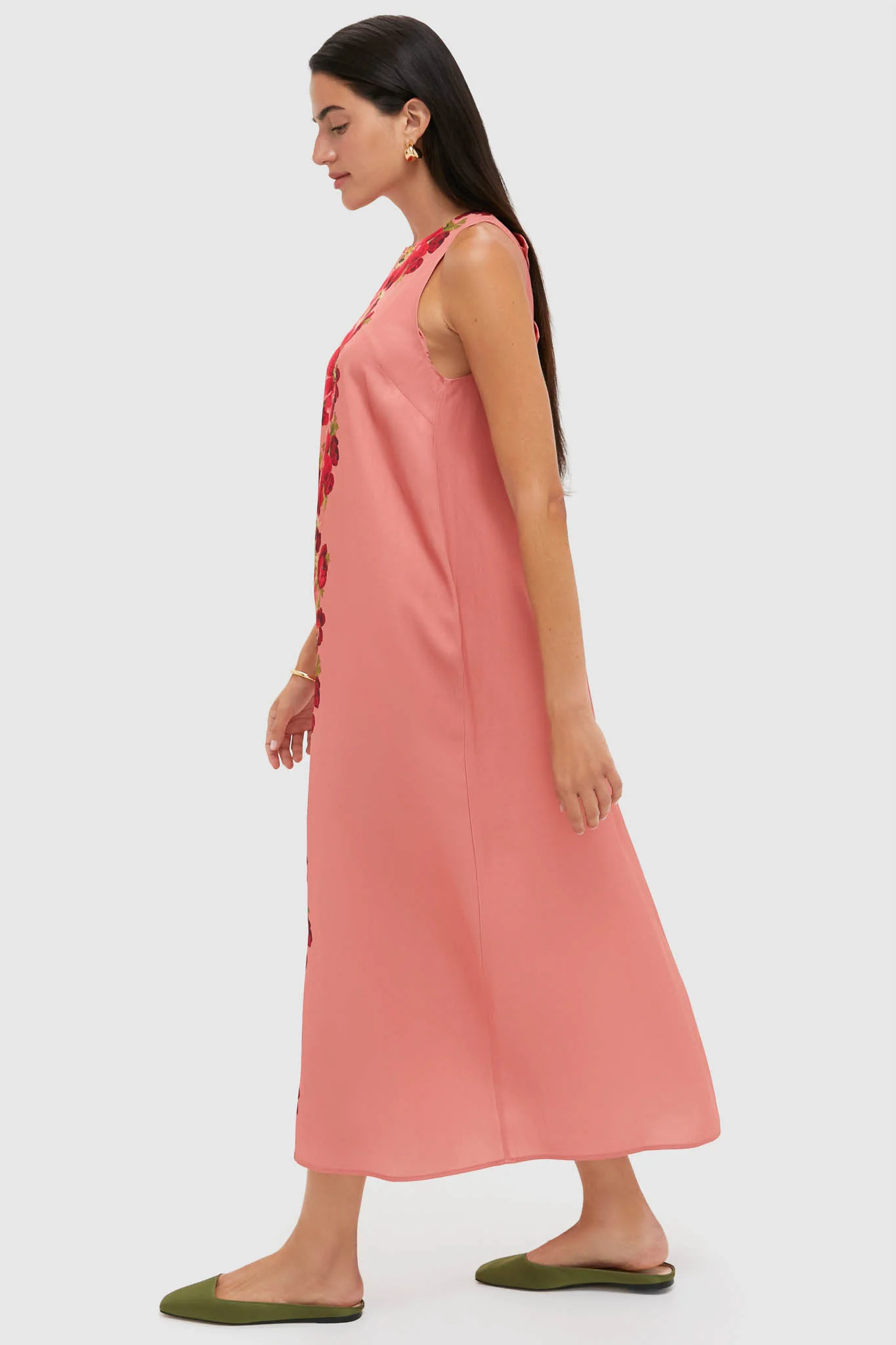 Coral Poppy Portia Dress - Image 4